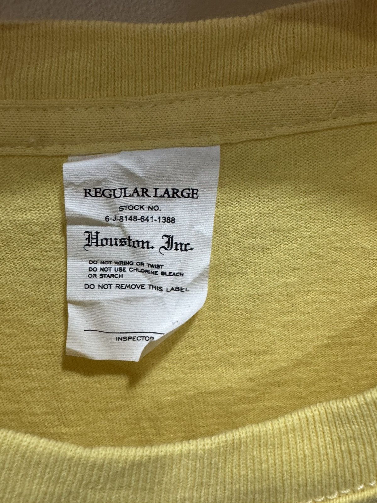 Vintage HOUSTON INC - vintage air force tshirt Size US S / EU 44-46 / 1 - 4 Thumbnail