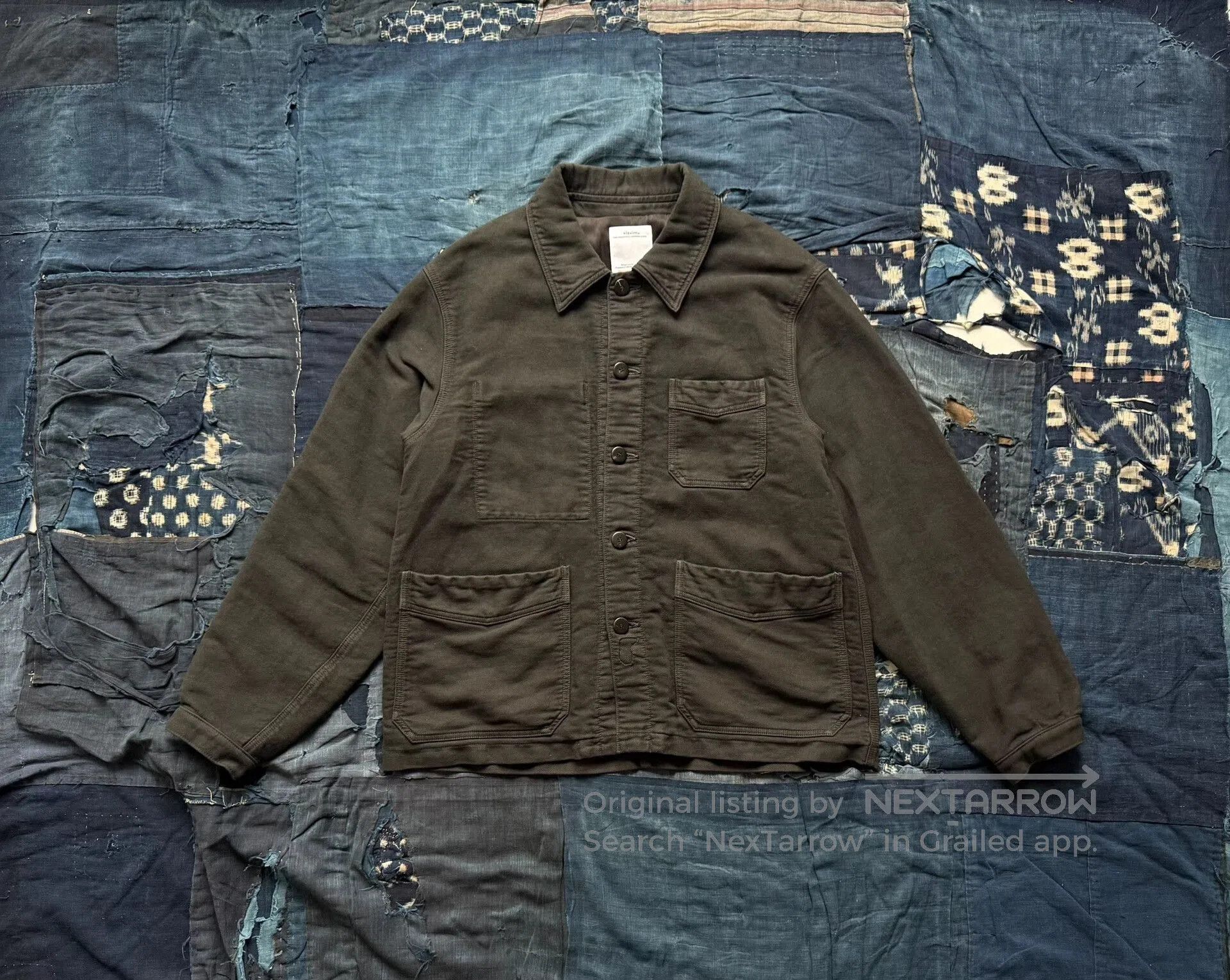 Visvim visvim travail coverall moleskin jacket. Size US M / EU 48-50 / 2 - 1 Thumbnail
