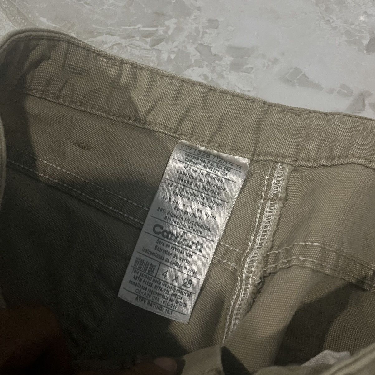 Carhartt Vintage Carhartt FR Light Brown Carpenter Pant Size US 30 / EU 46 - 8 Thumbnail