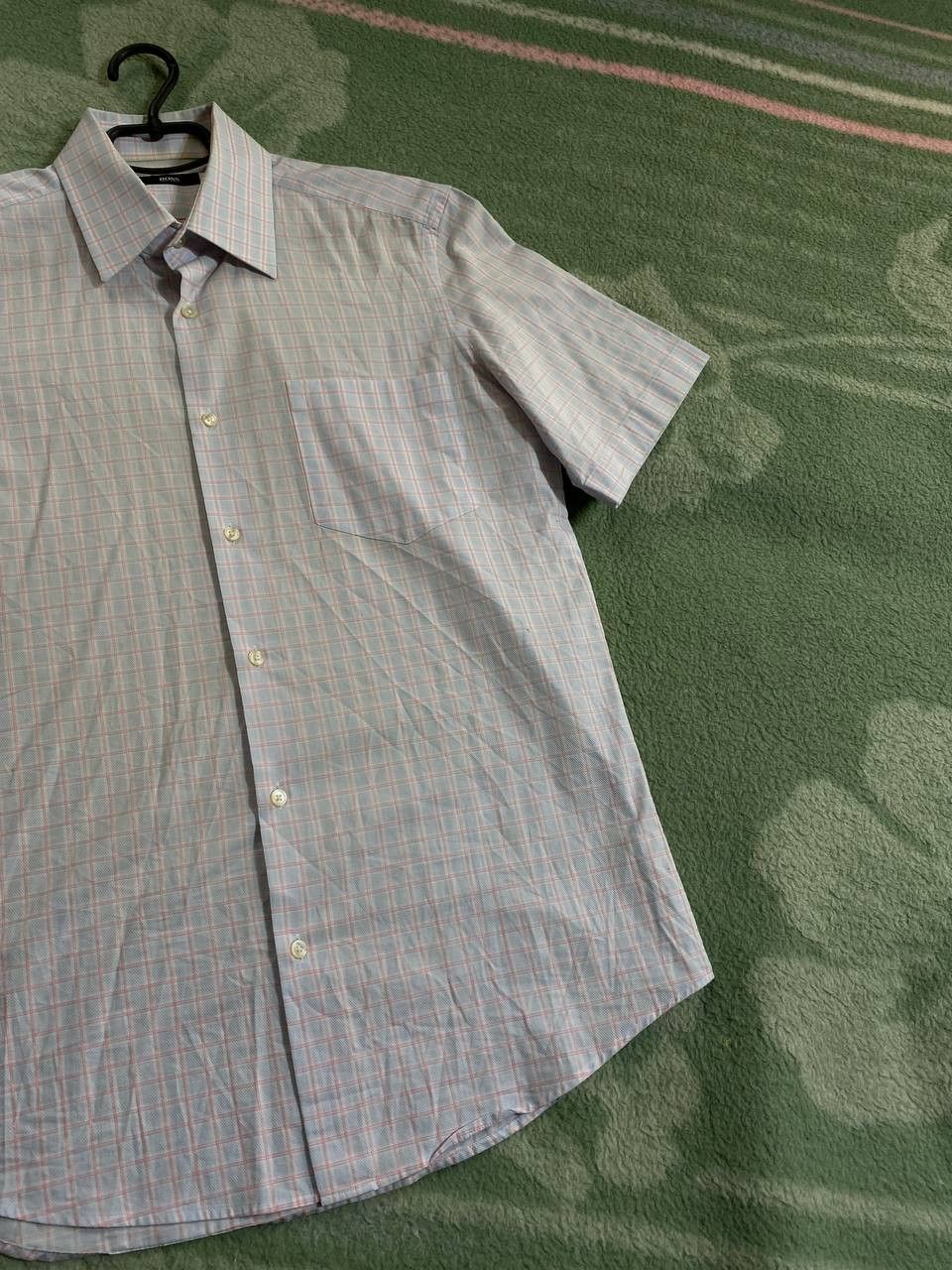 Hugo Boss × Vintage Vintage Hugo Boss old shirt crazy 90s designer Size US L / EU 52-54 / 3 - 5 Thumbnail