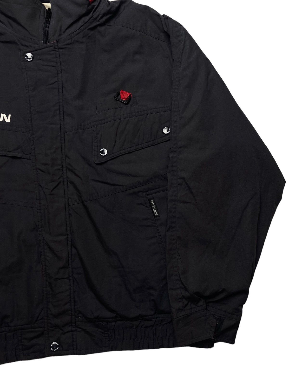 Japanese Brand 1990s Nissan - Multipocket Cargo Jacket Size US L / EU 52-54 / 3 - 4 Thumbnail