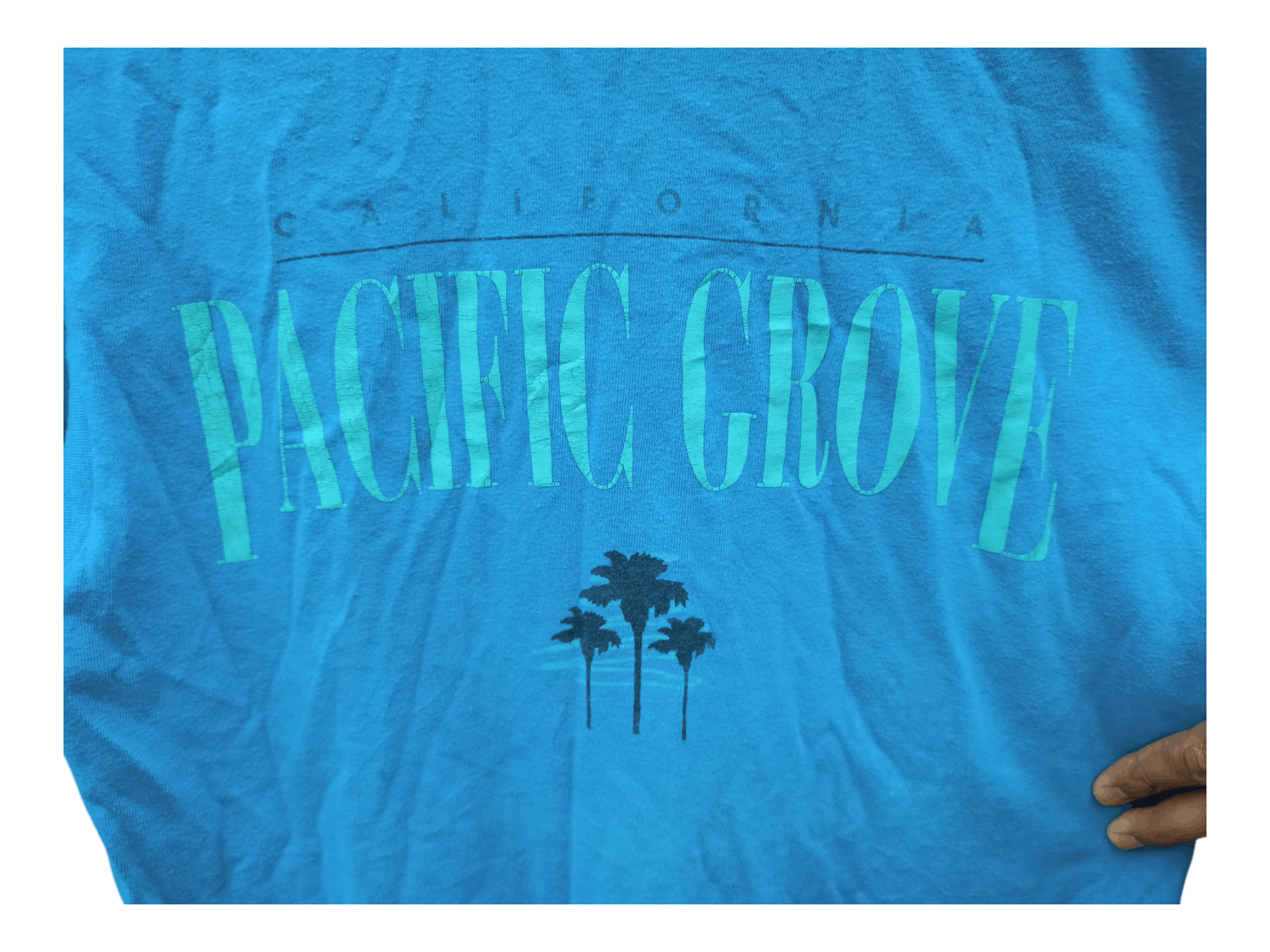 Hanes Vintage 90s Hanes California Pacific Grove T-Shirt Size US M / EU 48-50 / 2 - 8 Thumbnail