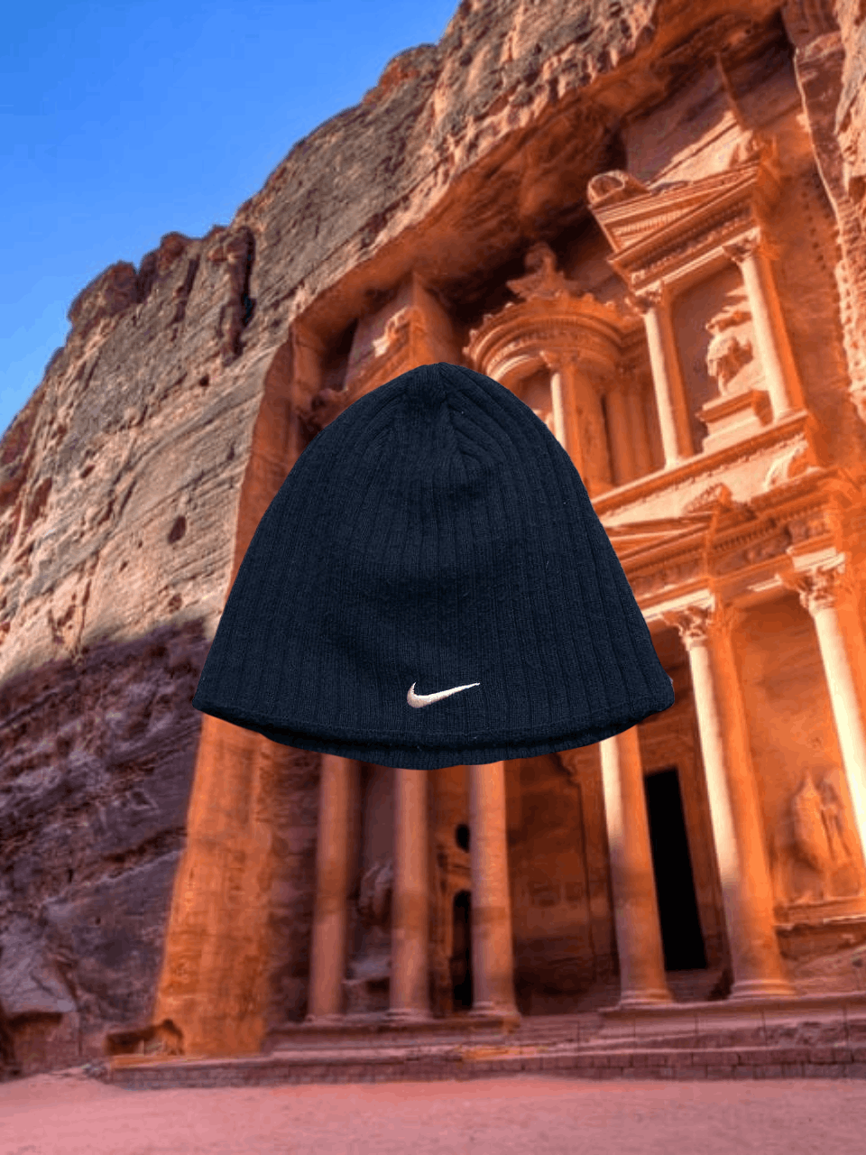 Nike Vintage Hats blue Nike logo Y2K Streetwear one size Size ONE SIZE - 1 Thumbnail