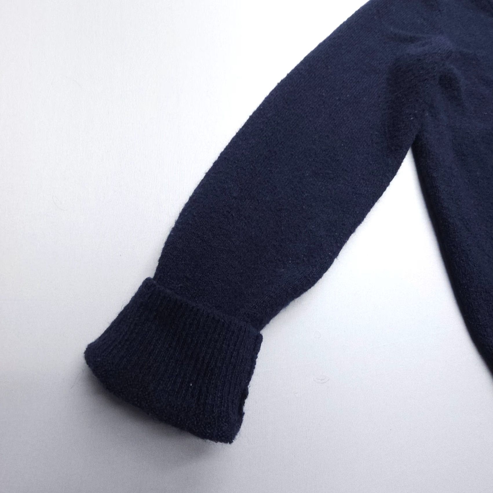 H&M H&M Cardigan Womens Large Blue Wool Blend Long Sleeve Button Up Classic Knit Shirt? Size L / US 10 / IT 46 - 4 Thumbnail