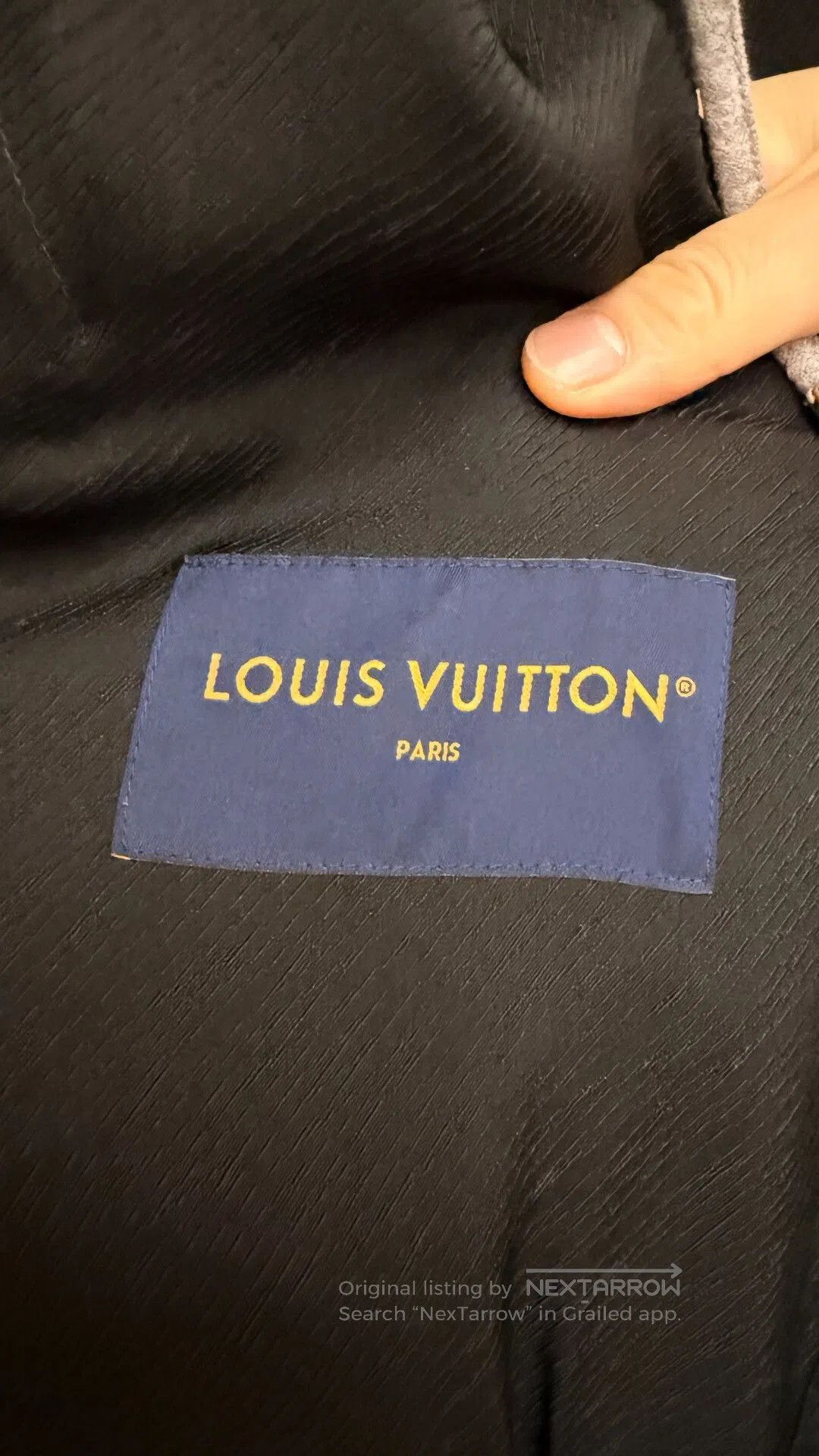 Louis Vuitton lv wool jacket with large logo. Size US L / EU 52-54 / 3 - 6 Thumbnail