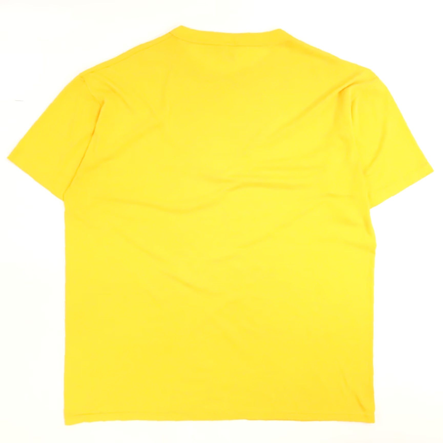 VINTAGE Russell Athletic South Dakota State Jackrabbits T-Shirt XL Yellow 90s NCAA Mens Short Sleeve T Shirts