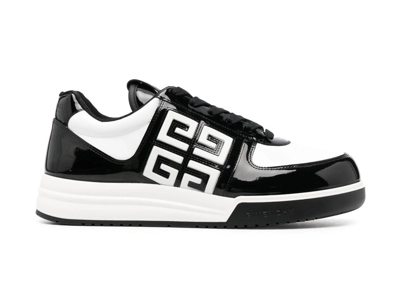 Givenchy GIVENCHY G4 LOW SNEAKERS - BLACK/WHITE Size US 10.5 / EU 43-44 - 6 Thumbnail