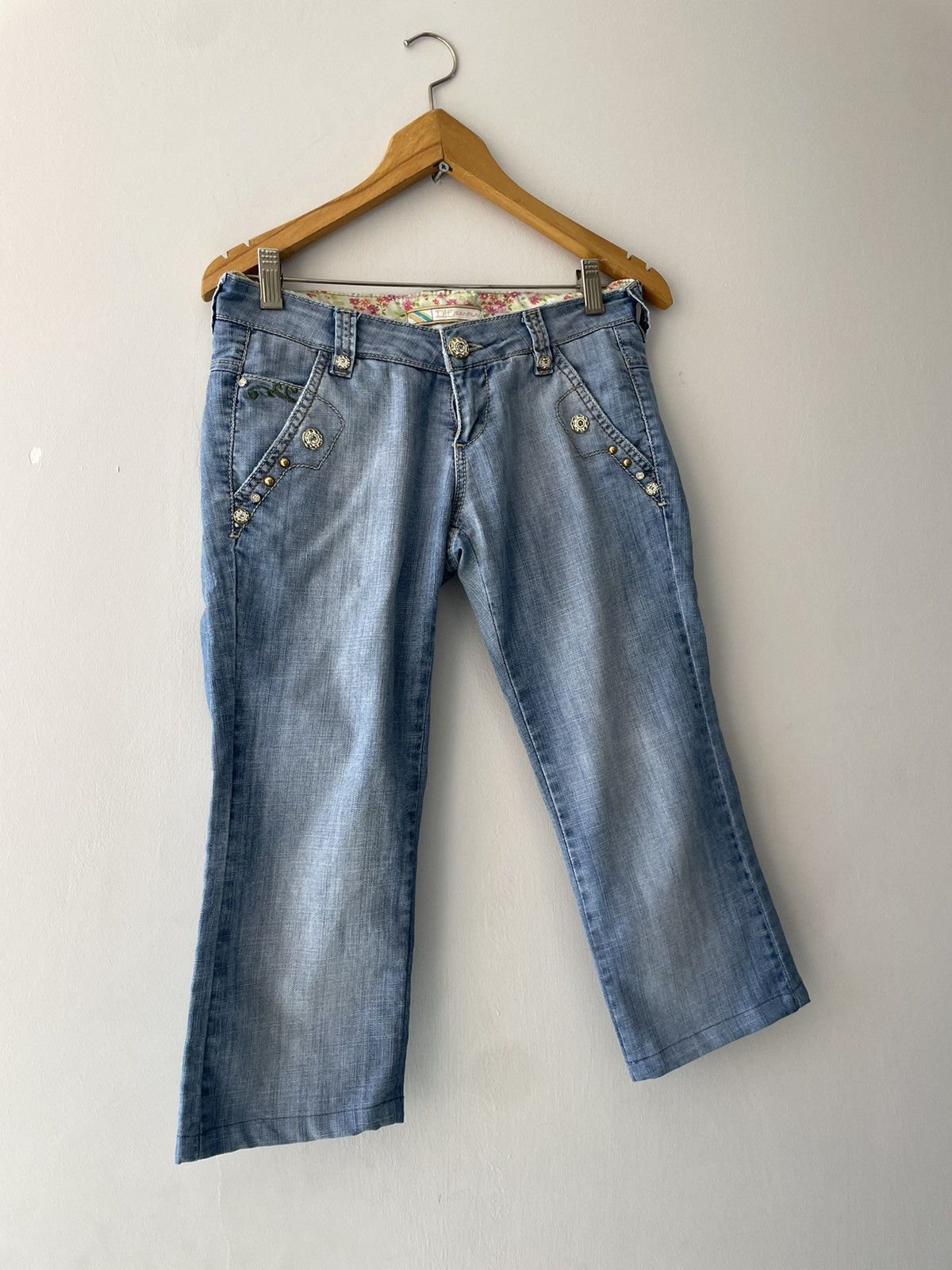 Vintage y2k capri Size 26" / US 2 / IT 38 - 9 Thumbnail