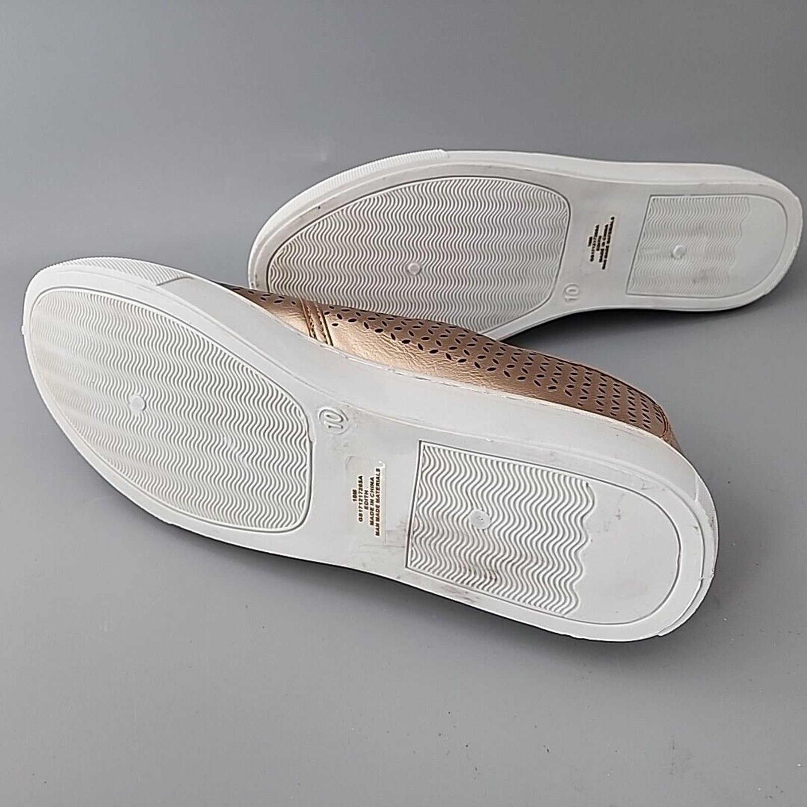Other MIA Women Edith Slip-On Perforated Sneakers - Rose Gold 10M Size US 10 / IT 40 - 3 Thumbnail