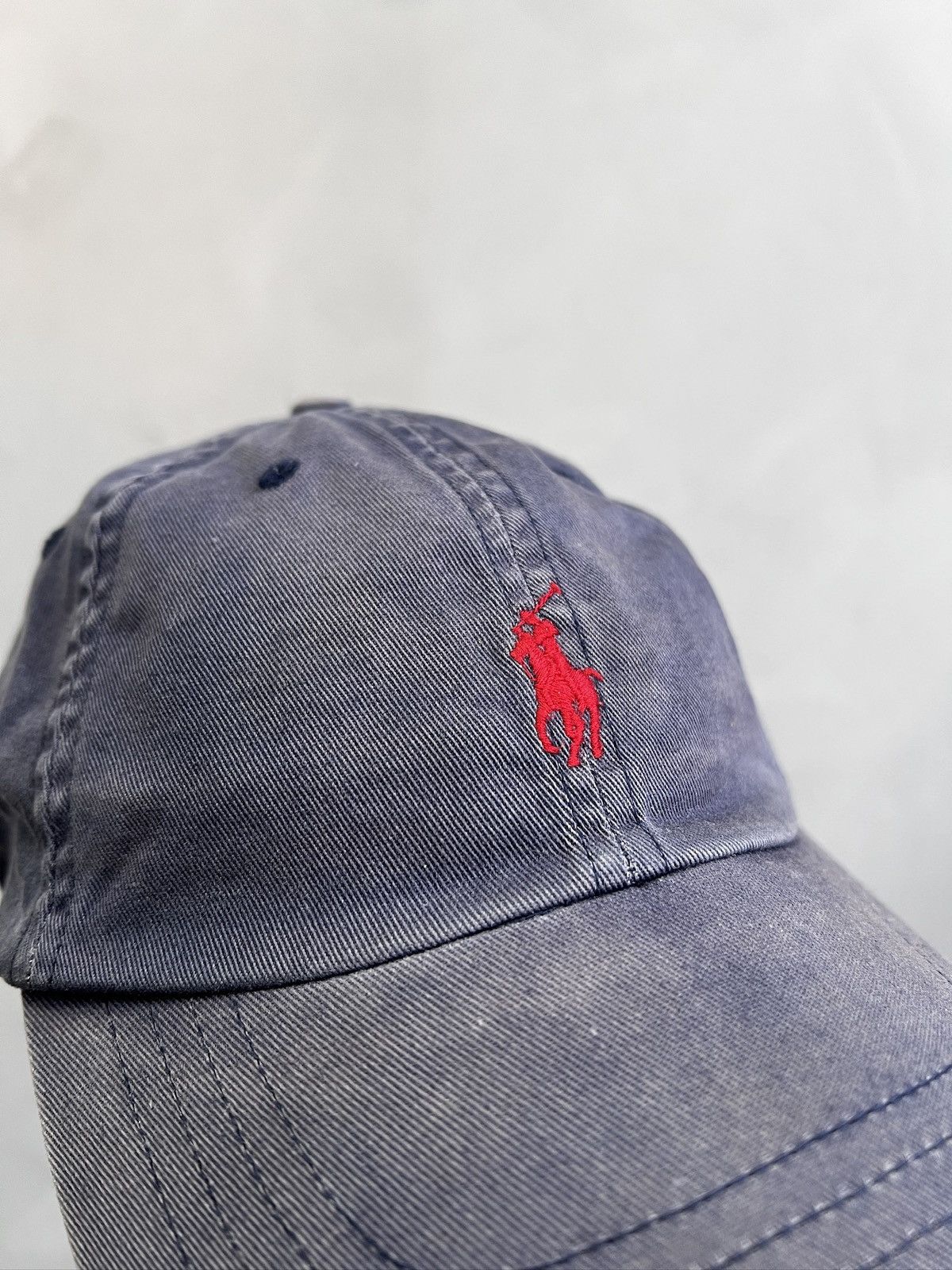 Polo Ralph Lauren Vintage Polo Ralph Lauren washed sun faded hat cap Size ONE SIZE - 5 Thumbnail
