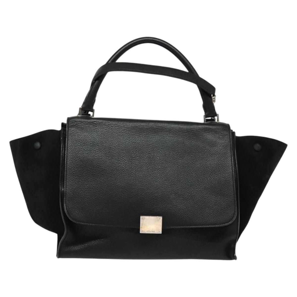 Celine Celine Trapeze Bag Leather with Suede Size ONE SIZE - 1 Thumbnail