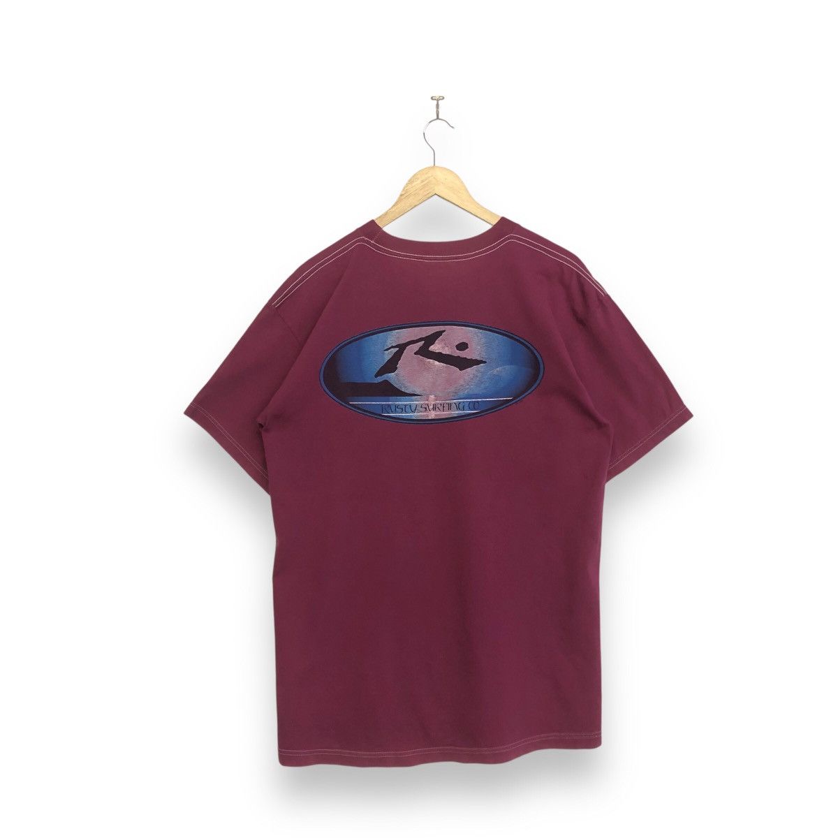 Rusty VINTAGE RUSTY SURFING CO. BACKHITT TSHIRT Size US M / EU 48-50 / 2 - 1 Thumbnail