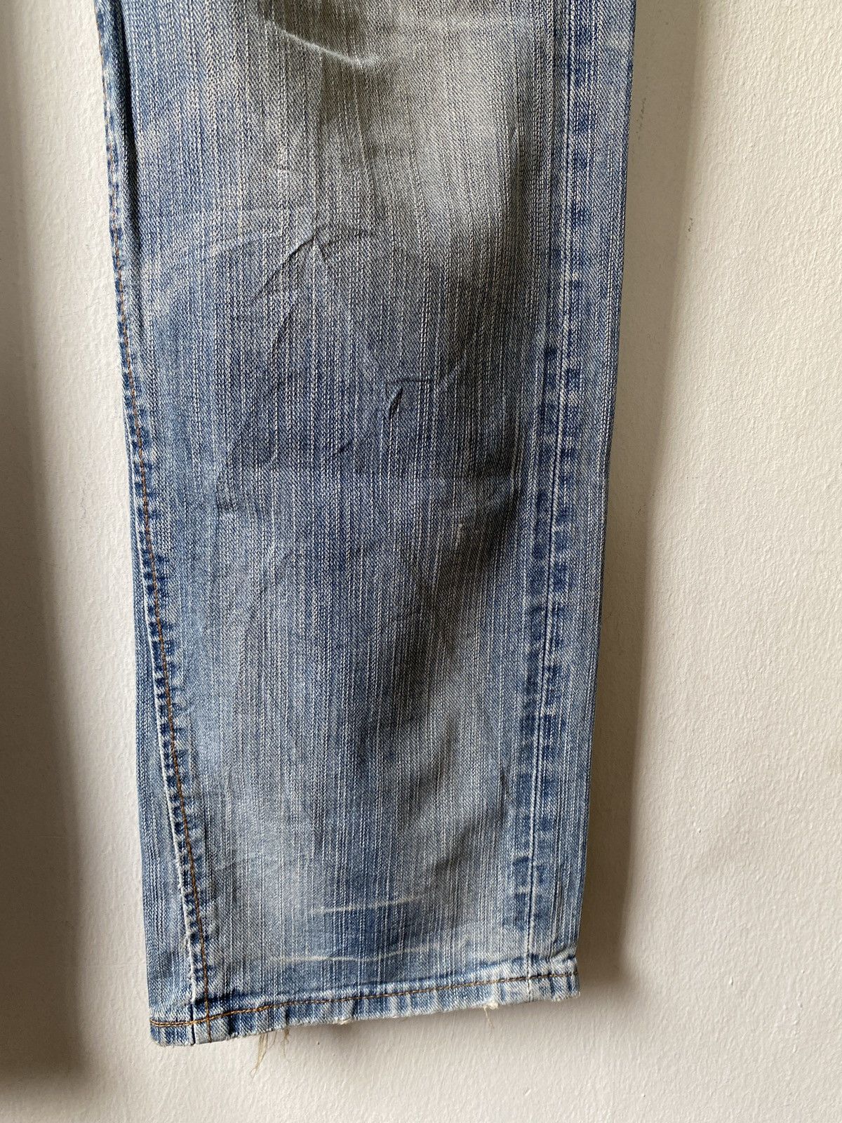 Edwin × Japanese Brand Japanese Brand Edwin Distressed Patchwork Design Denim Size US 30 / EU 46 - 5 Thumbnail
