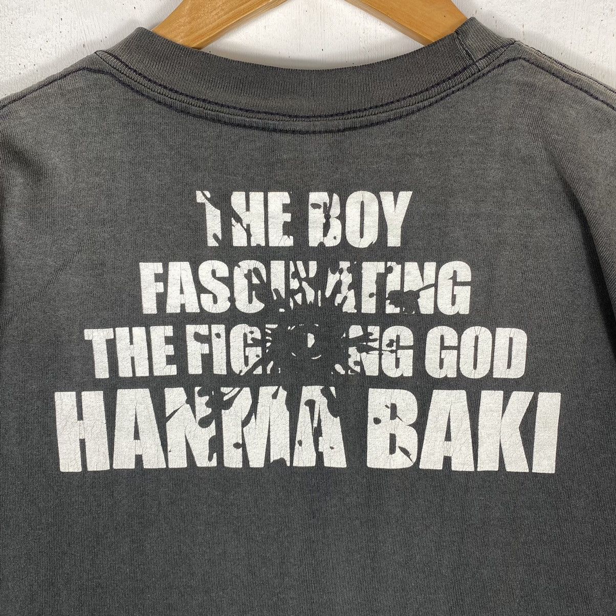 Anime × Cartoon Network × Vintage VINTAGE BAKI HANMA ANIME SUNFADED TEE BAKI THE GRAPPLER Size US L / EU 52-54 / 3 - 8 Thumbnail