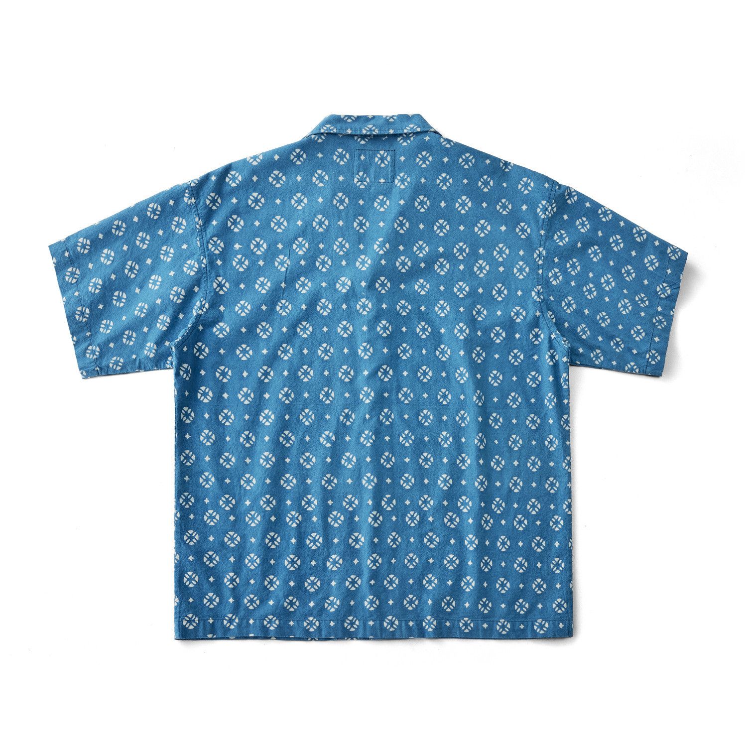 Japanese Brand × Vintage Vintage Indigo Print Shirt Casual Size US L / EU 52-54 / 3 - 2 Thumbnail