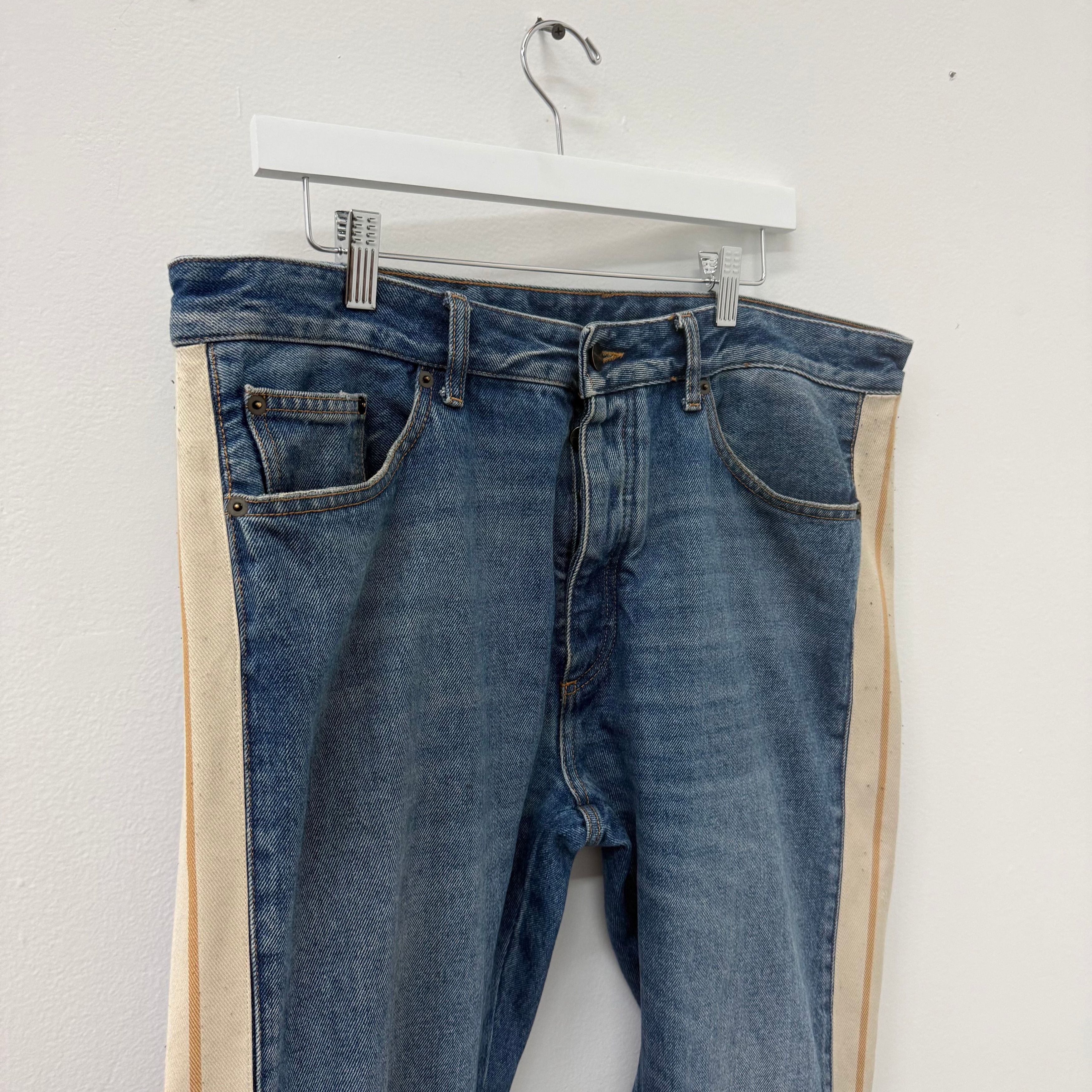 Palm Angels Palm Angels Track Denim Jeans - Size 36 Size US 36 / EU 52 - 3 Thumbnail