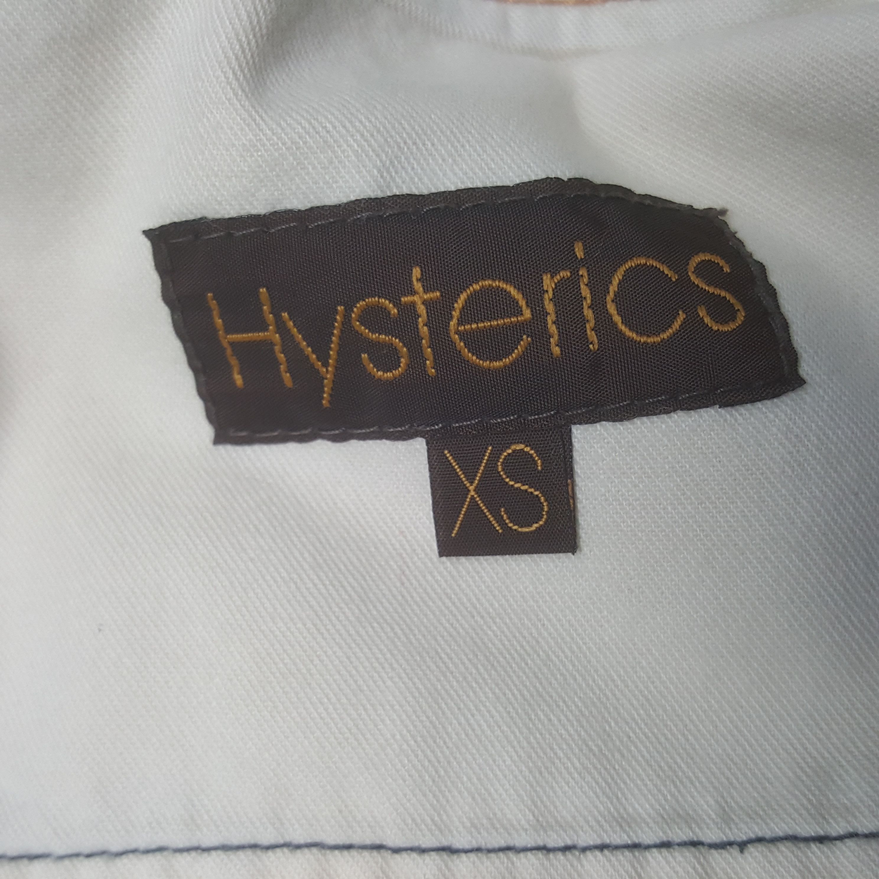 Hysteric Glamour × If Six Was Nine × Vintage Vintage Hysteric Glamour Custom Logo Pocket Denim Jeans Size 27" / US 4 / IT 40 - 15 Thumbnail