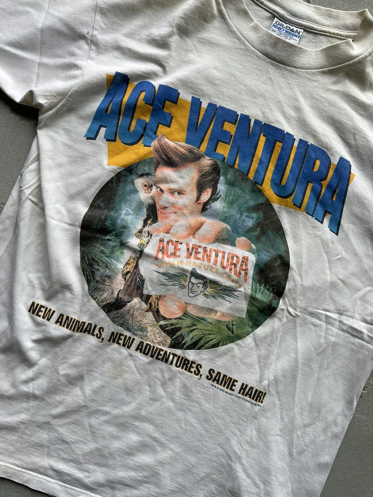 Vintage Vintage 1995 Ace Ventura Tshirt Size US L / EU 52-54 / 3 - 3 Thumbnail