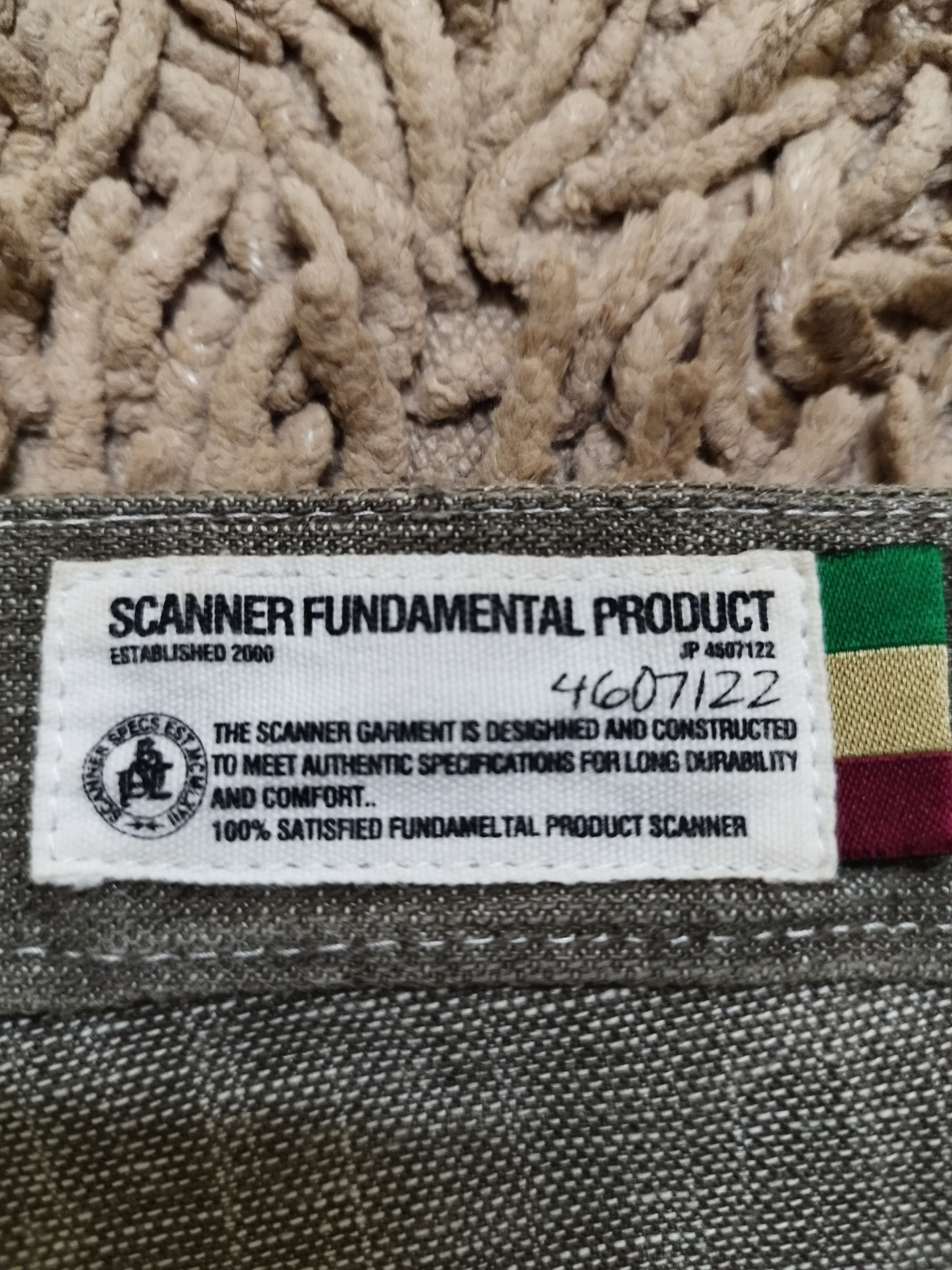 If Six Was Nine × Japanese Brand Scanner Fundamental jeans nice design Size US 34 / EU 50 - 11 Thumbnail