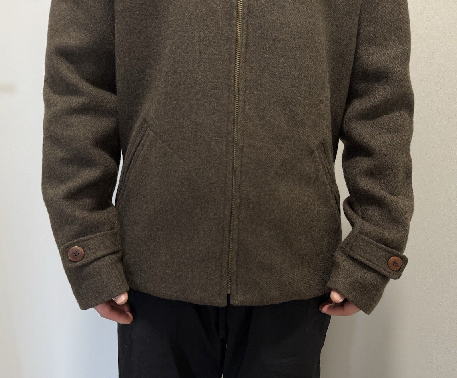 Polo Ralph Lauren Vintage Polo Ralph Lauren Wool Coat Jacket Mens Italy Size US L / EU 52-54 / 3 - 3 Thumbnail