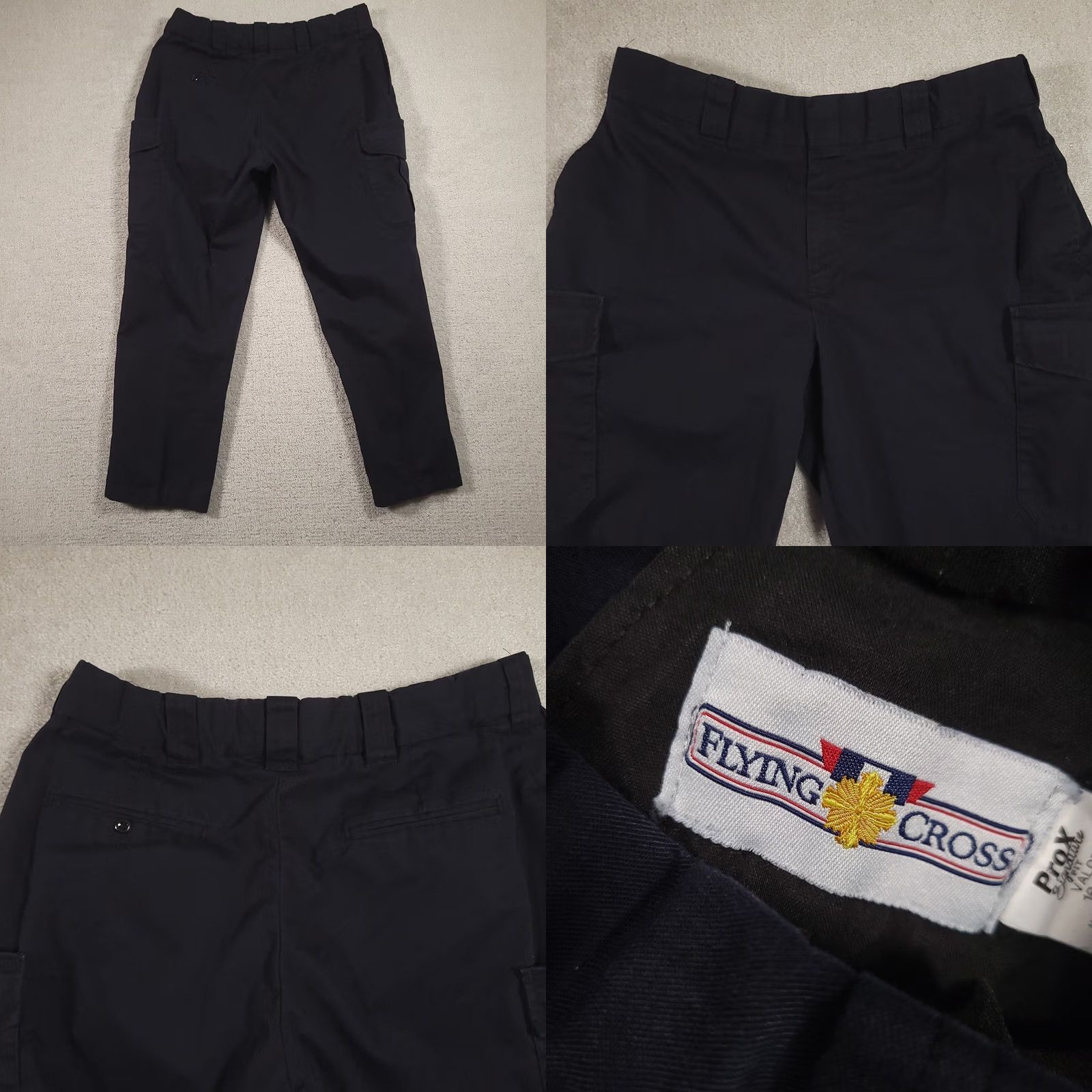 Vintage Flying Cross Pants Women Size 16 Navy Blue Uniform Cargo Tactical Utility Jeans or Pants Size 38" / US 16 / IT 52 - 8 Thumbnail