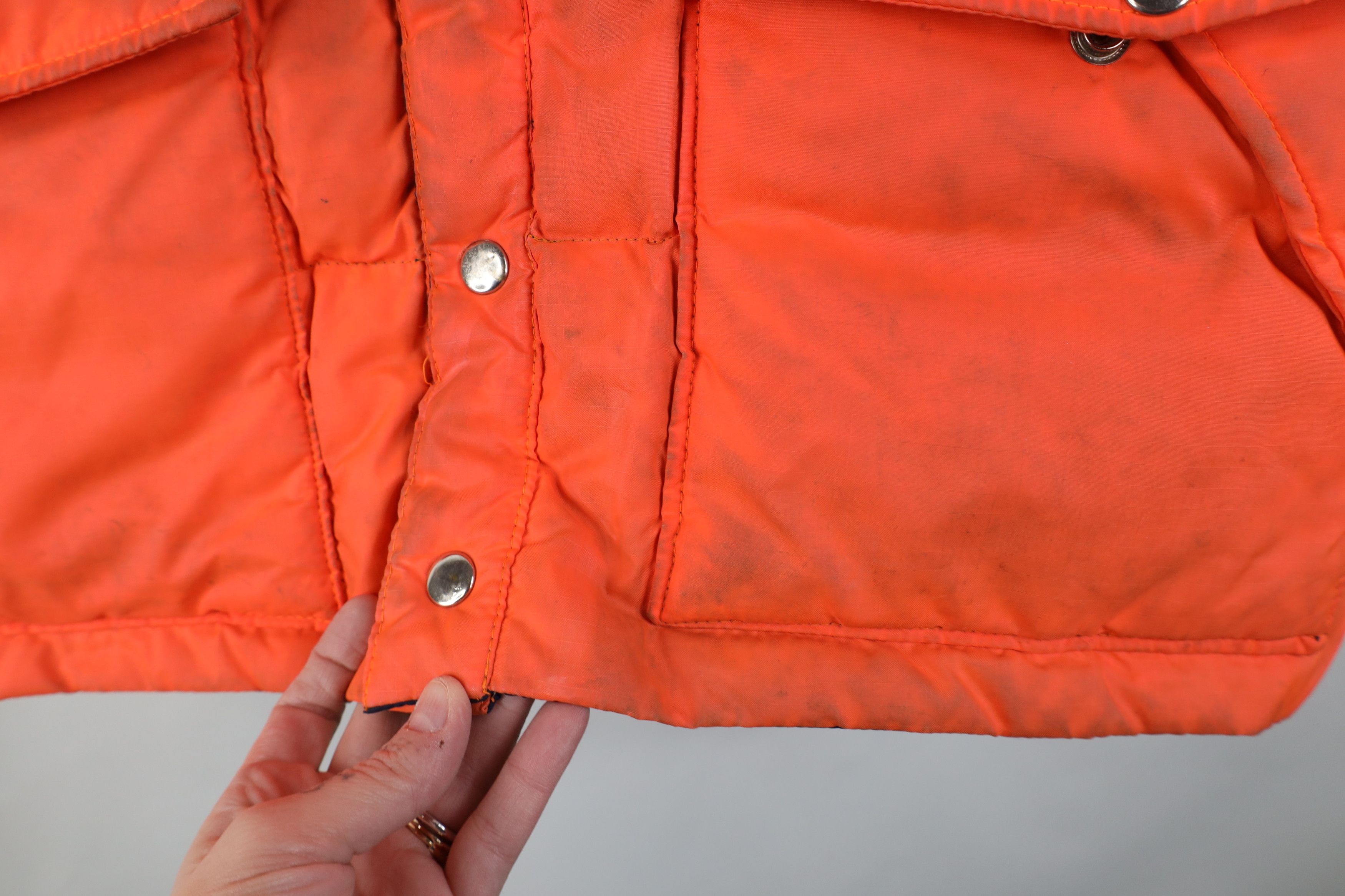 Vintage Vintage 70s Streetwear Reversible Down Puffer Vest Jacket Size US M / EU 48-50 / 2 - 16 Thumbnail