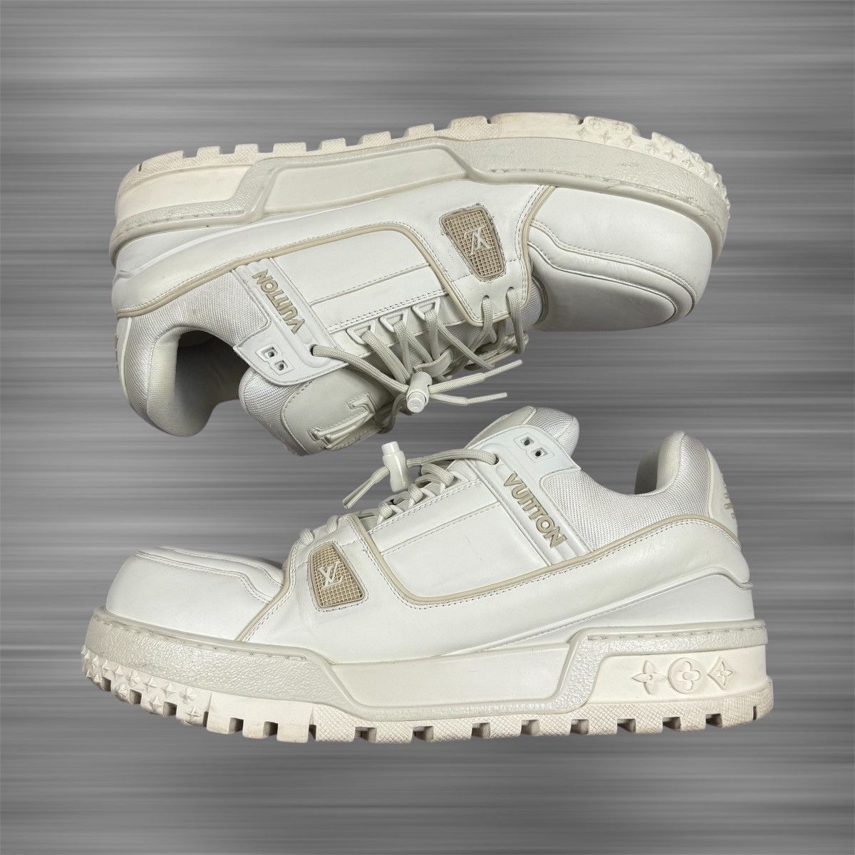 Louis Vuitton Louis Vuitton LV Trainer Maxi ‘White’ Shoes Size US 12 / EU 45 - 4 Thumbnail