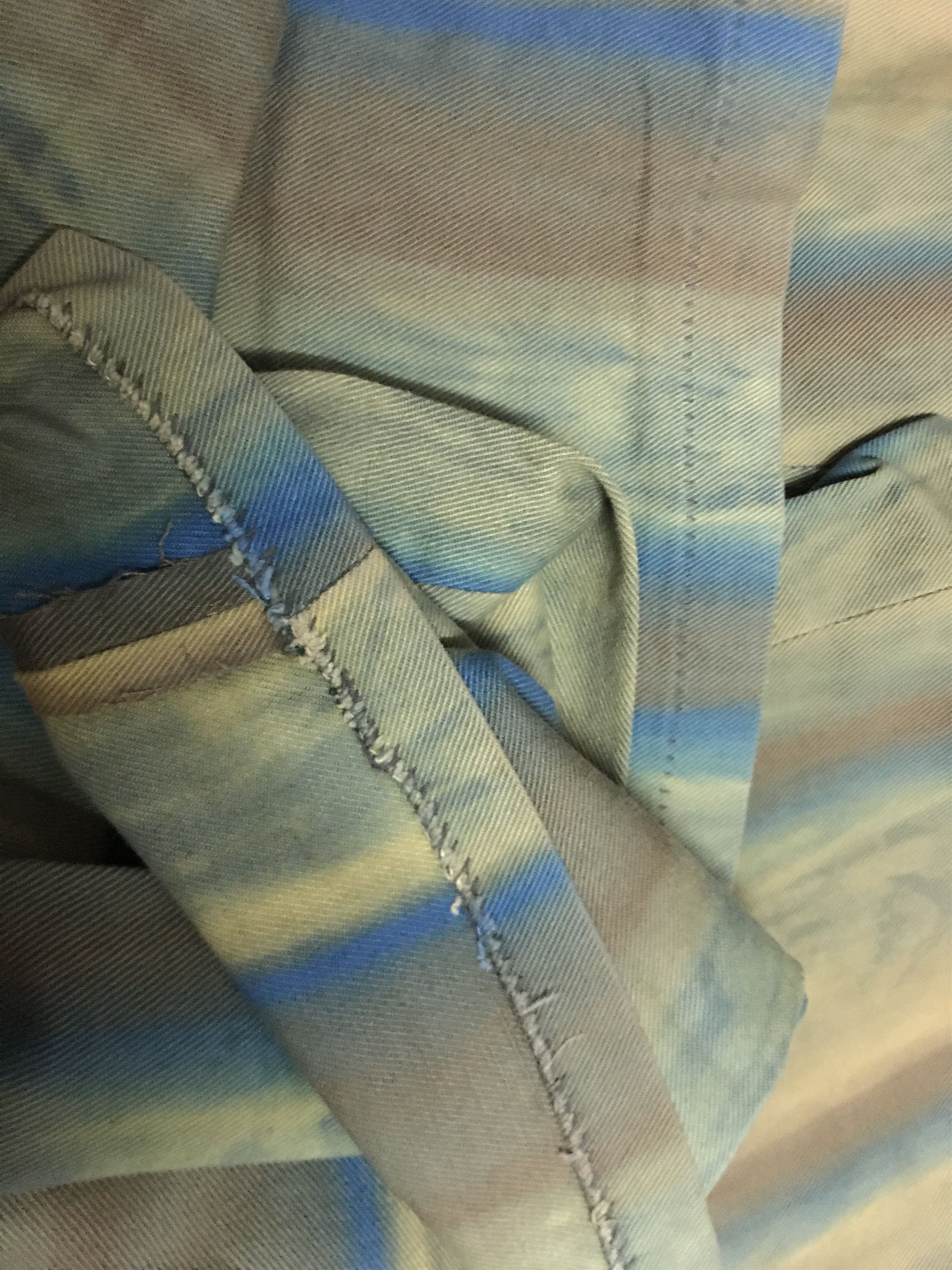 Vintage Vintage 1960's X RAINBOW TIE DYE BOTTOMS VINTAGE 60's Size US 32 / EU 48 - 9 Thumbnail