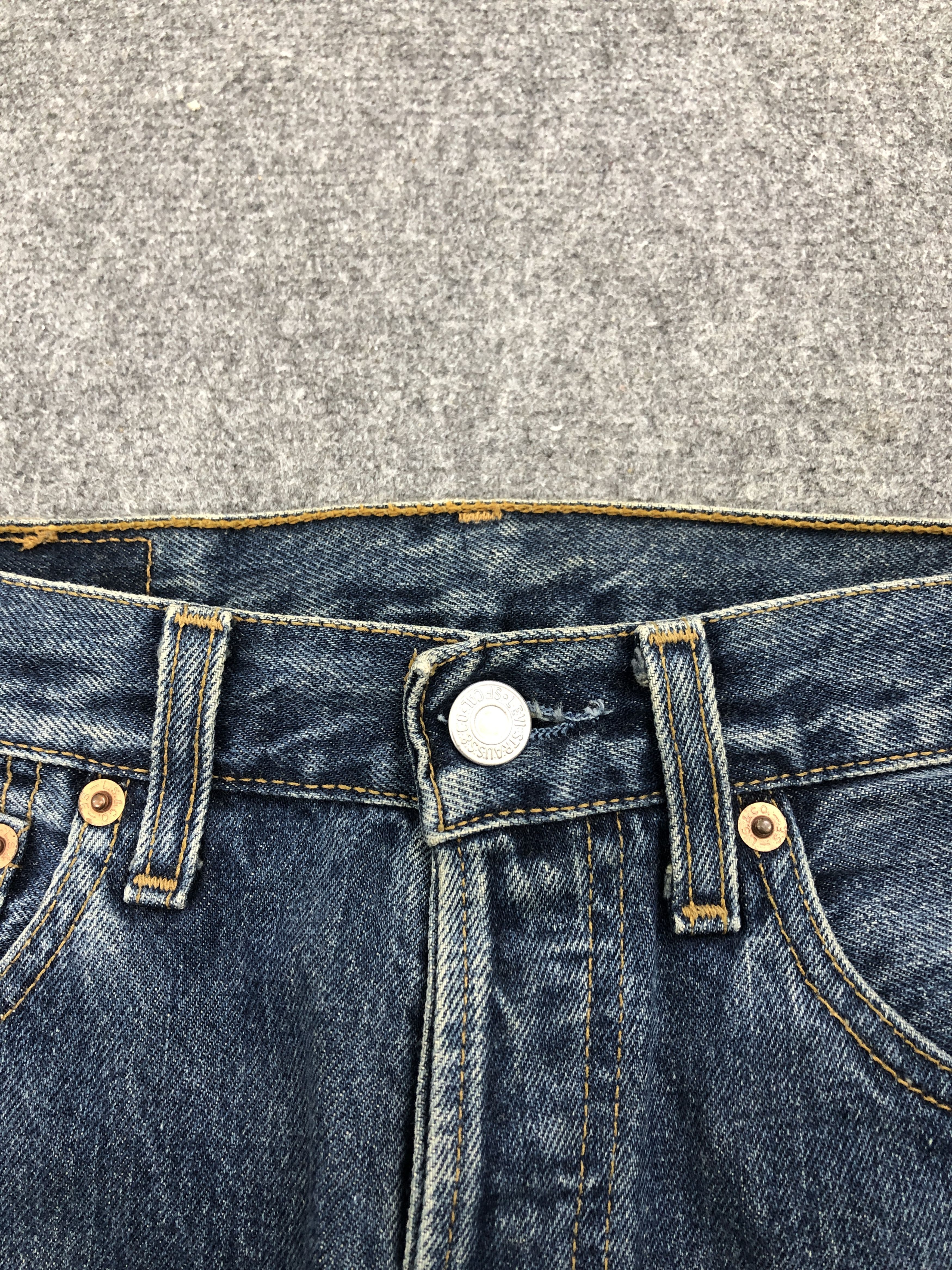 Levi's × Vintage Denim Blue Vintage 90s Levi's 501 Jeans Size US 30 / EU 46 - 11 Thumbnail
