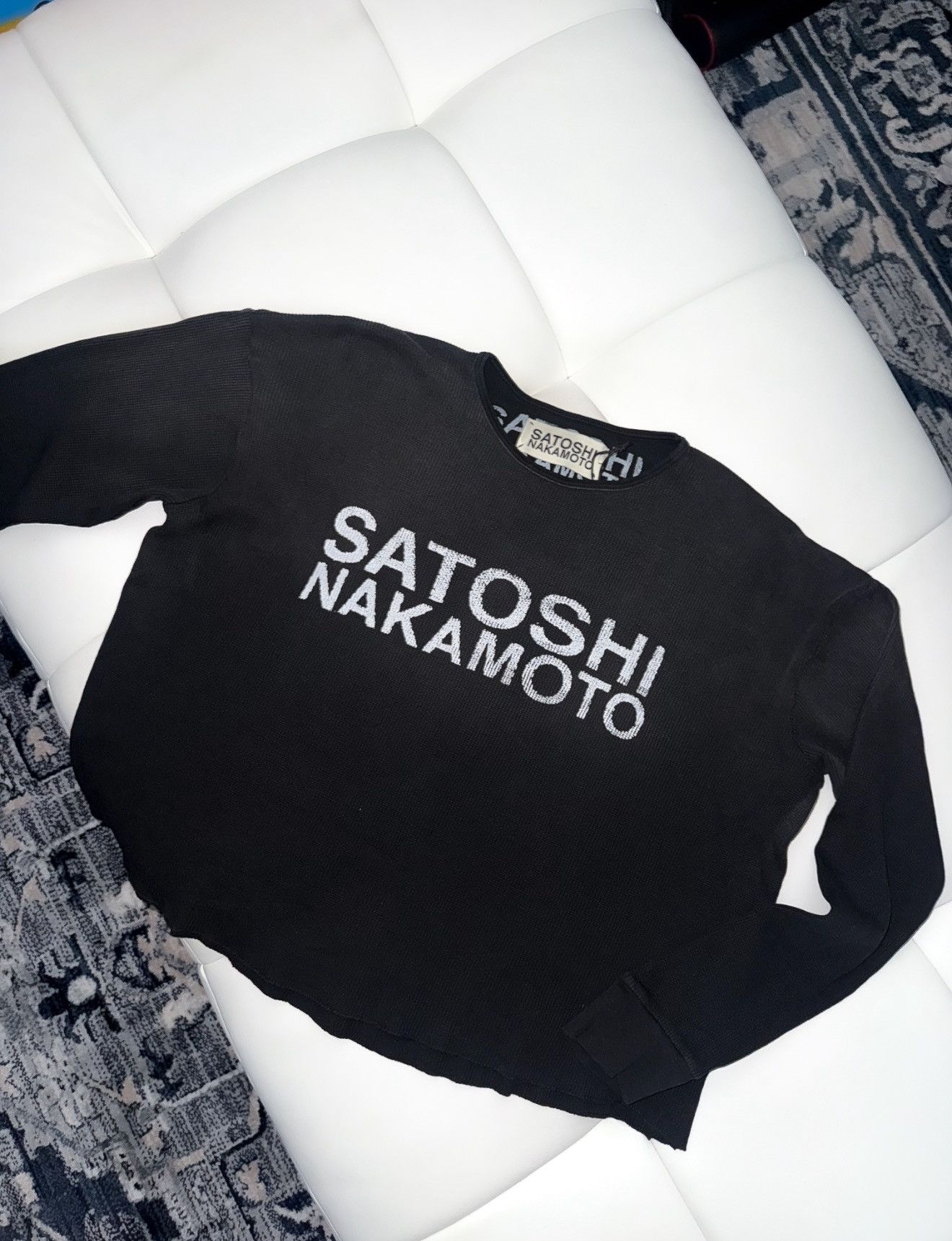 Satoshi Nakamoto Satoshi nakamoto thermal logo shirt Size US M / EU 48-50 / 2 - 1 Thumbnail