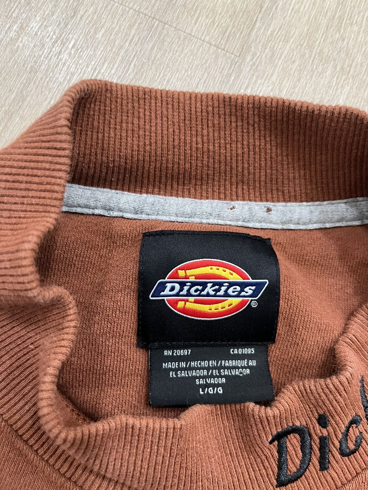 Dickies Dickies Mock Neck Sweater Size US L / EU 52-54 / 3 - 3 Thumbnail