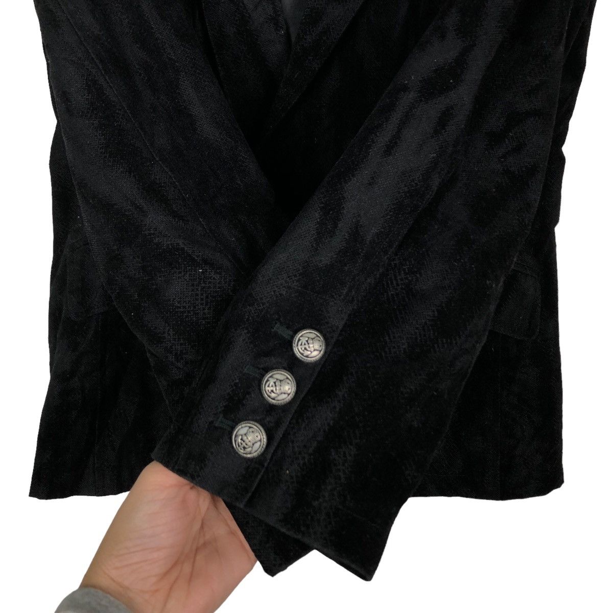 If Six Was Nine Biker Bondage Punk Design Jacket In The Attic Double Pocket Size US M / EU 48-50 / 2 - 15 Thumbnail