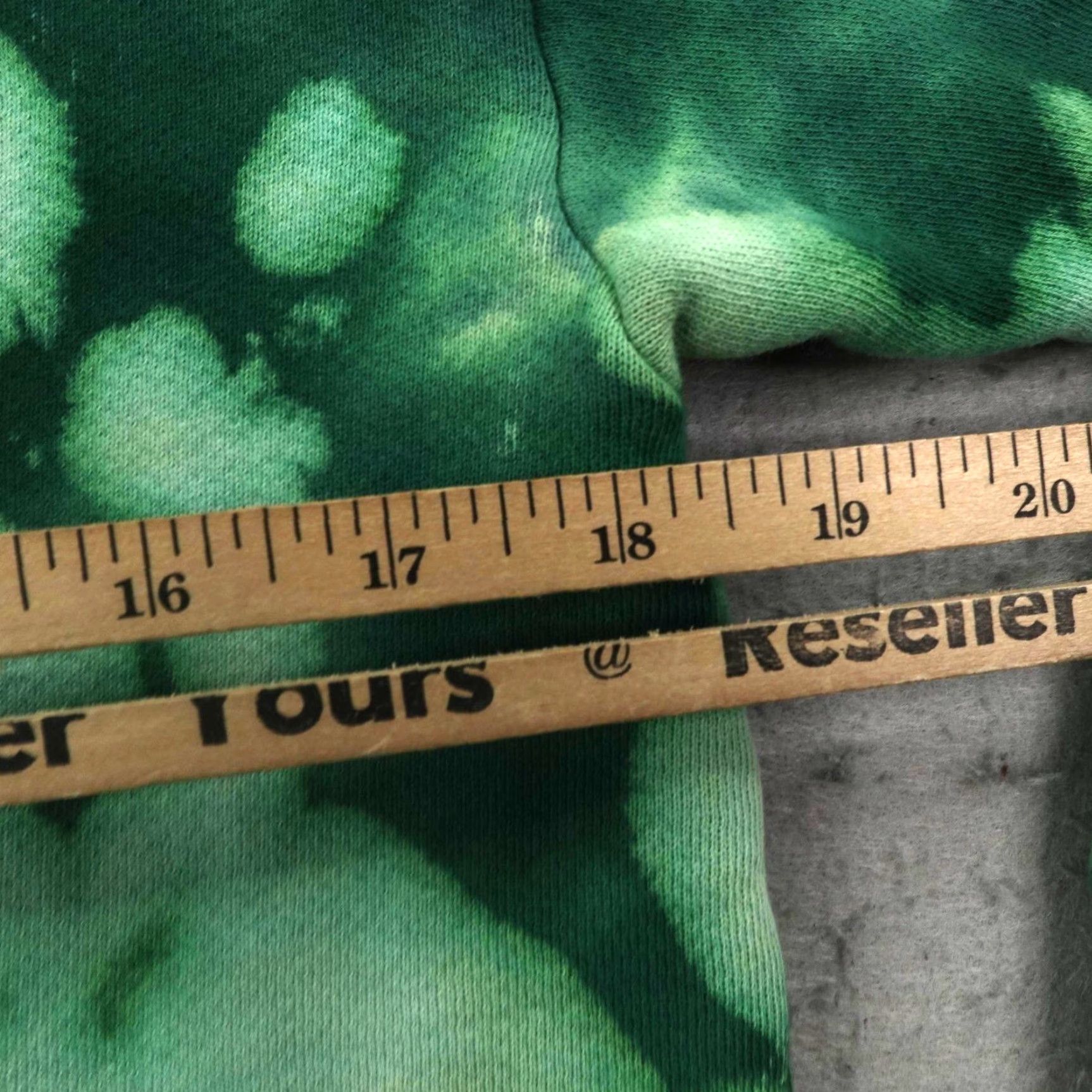 Vintage Cotton Citizen Hoodie Womens S Green Tie Dye Full Zip Up Sweatshirt Jacket Size S / US 4 / IT 40 - 6 Thumbnail