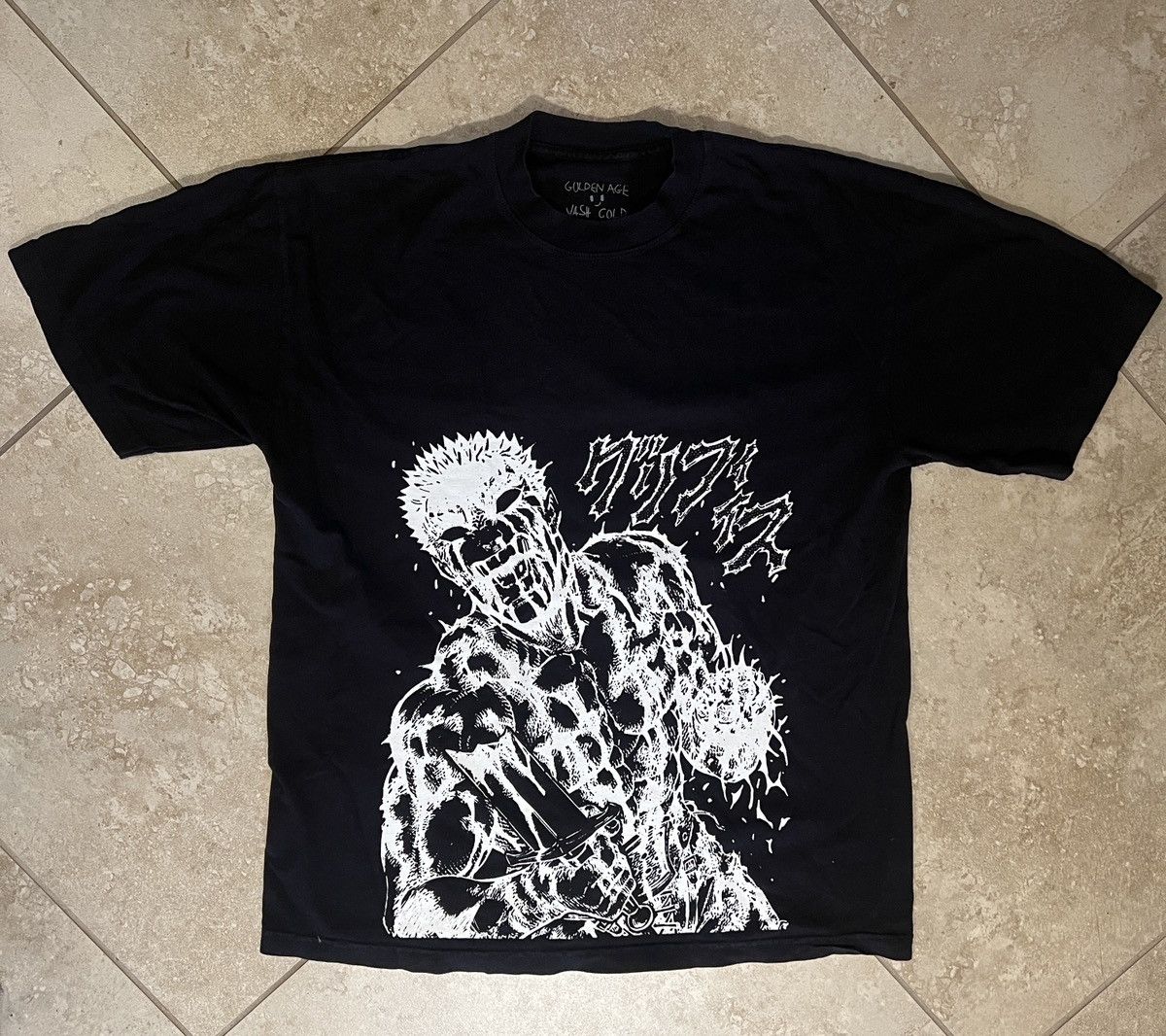 Anime Berserk Guts Goldenage Bootleg T Size US L / EU 52-54 / 3 - 3 Thumbnail
