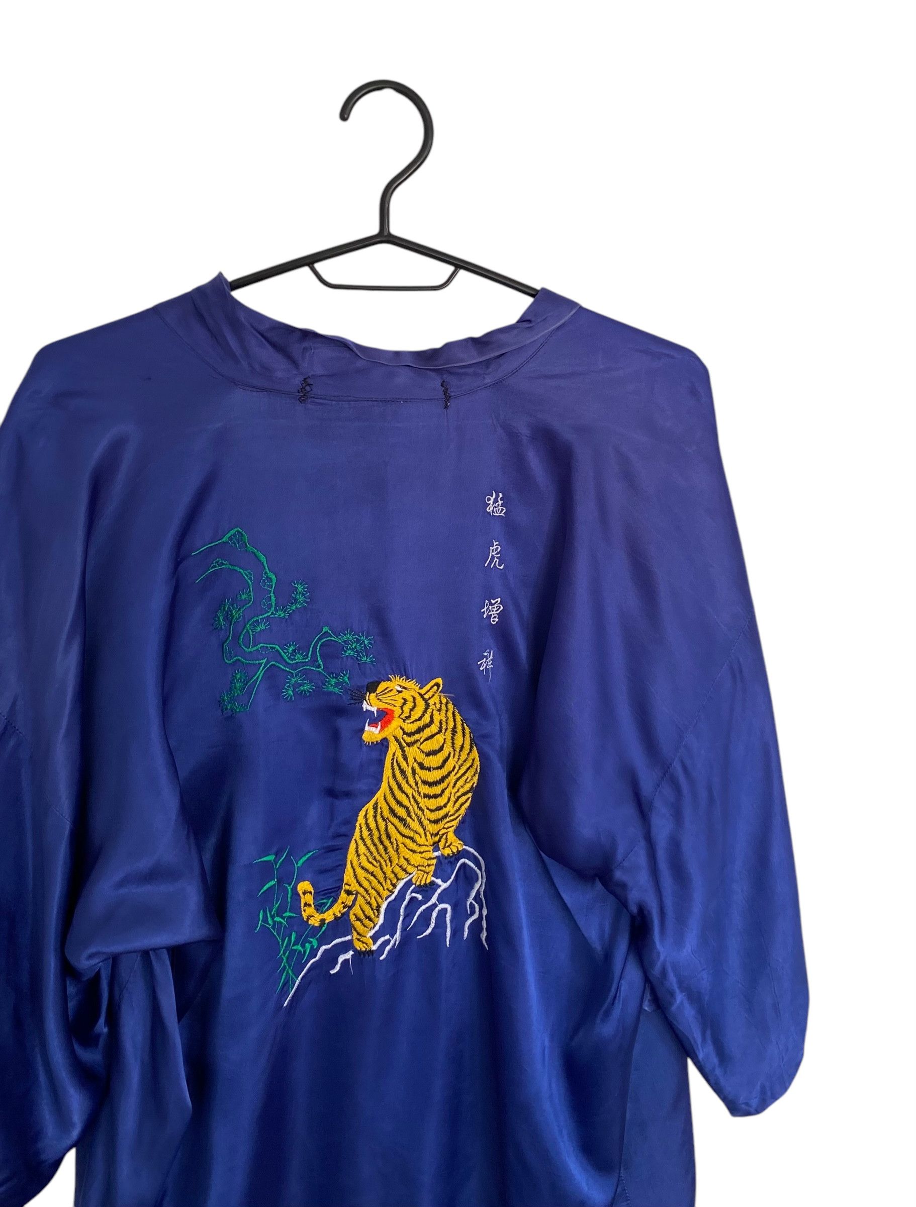 Japanese Brand × Vintage Japanese silk kimono Size US L / EU 52-54 / 3 - 4 Thumbnail