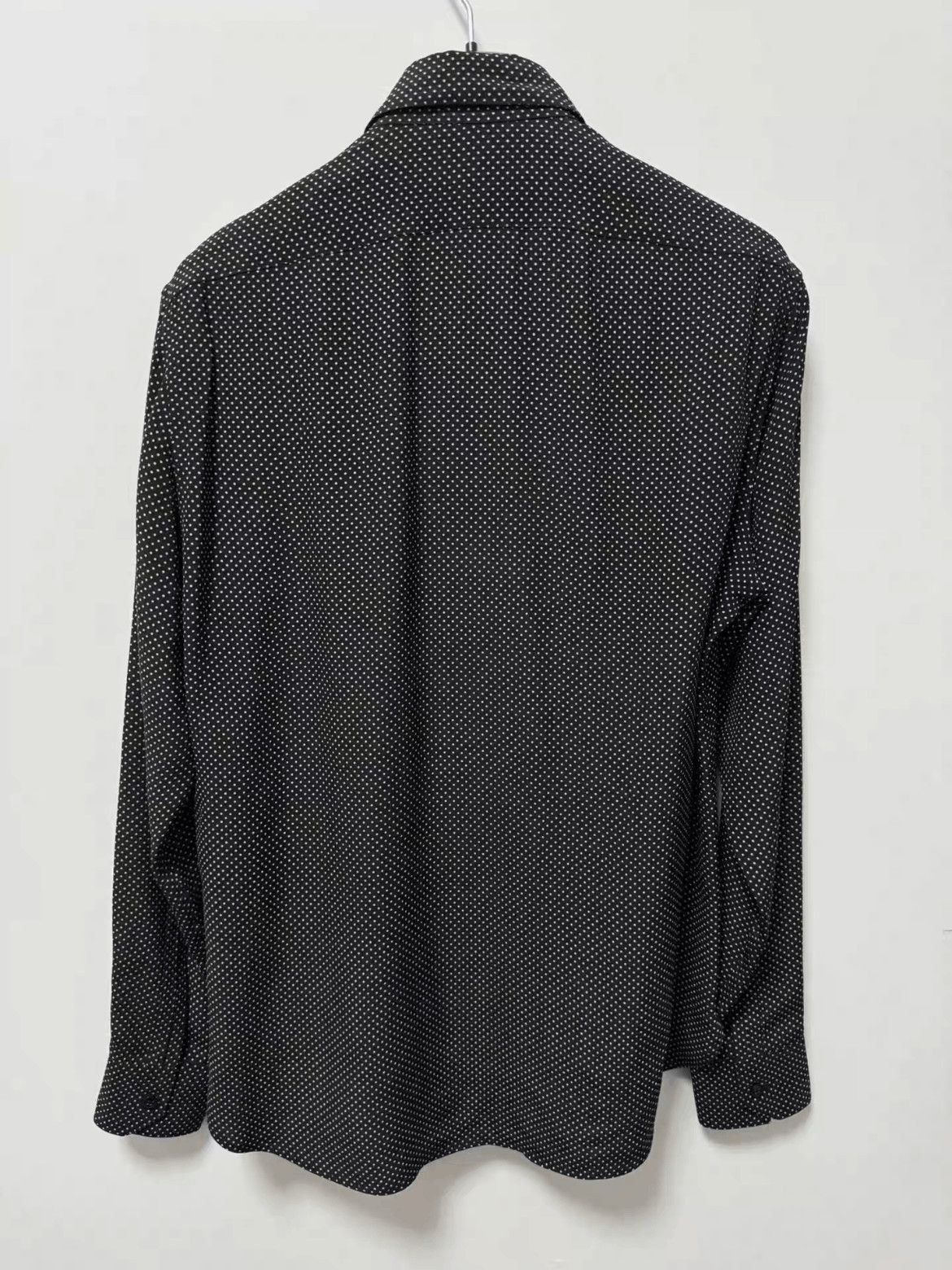 Saint Laurent Paris Sz 38 Saint Laurent Paris 21SS Dots Shirt-2508 Size US M / EU 48-50 / 2 - 2 Thumbnail