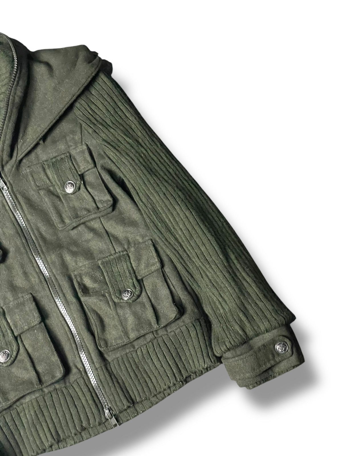 Japanese Brand × Vintage Vintage DURER Utility Pocket Zipper Jacket (102) Size US XXS / EU 40 - 3 Thumbnail
