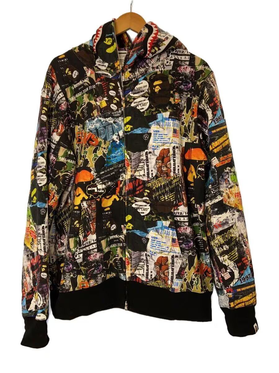 Bape BAPE Monogram Ctn Zip Hdy Multi Size US XL / EU 56 / 4 - 1 Thumbnail