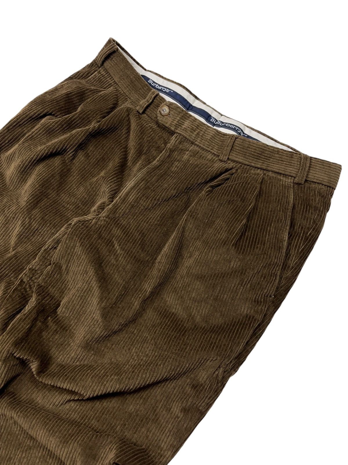 Burberry × Vintage Vintage Burberrys London Corduroy Pants Trousers Size US 34 / EU 50 - 4 Thumbnail