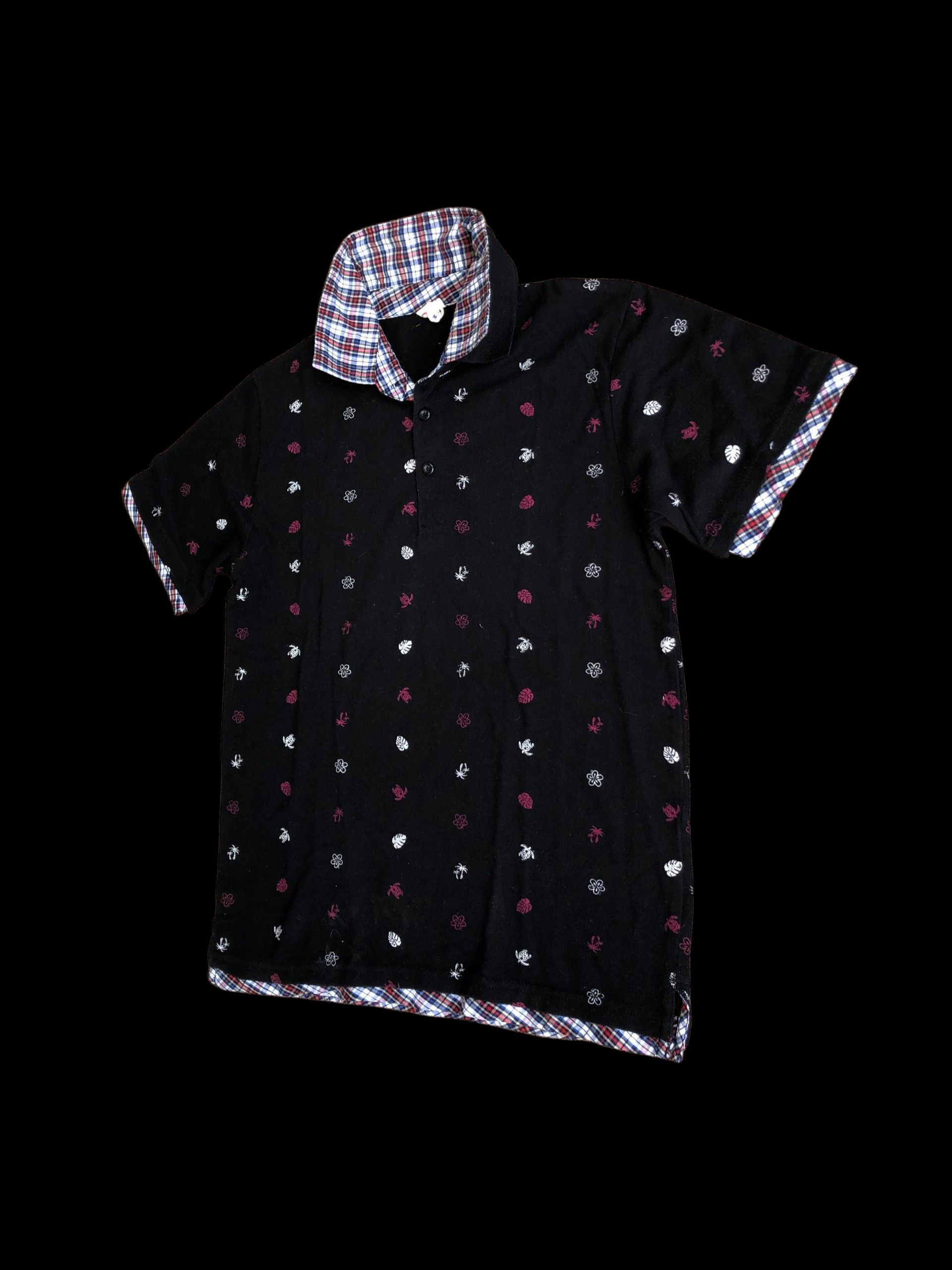 If Six Was Nine 2000s Double Layer Collar Vkei Style Y2k Japanese Size US M / EU 48-50 / 2 - 1 Thumbnail