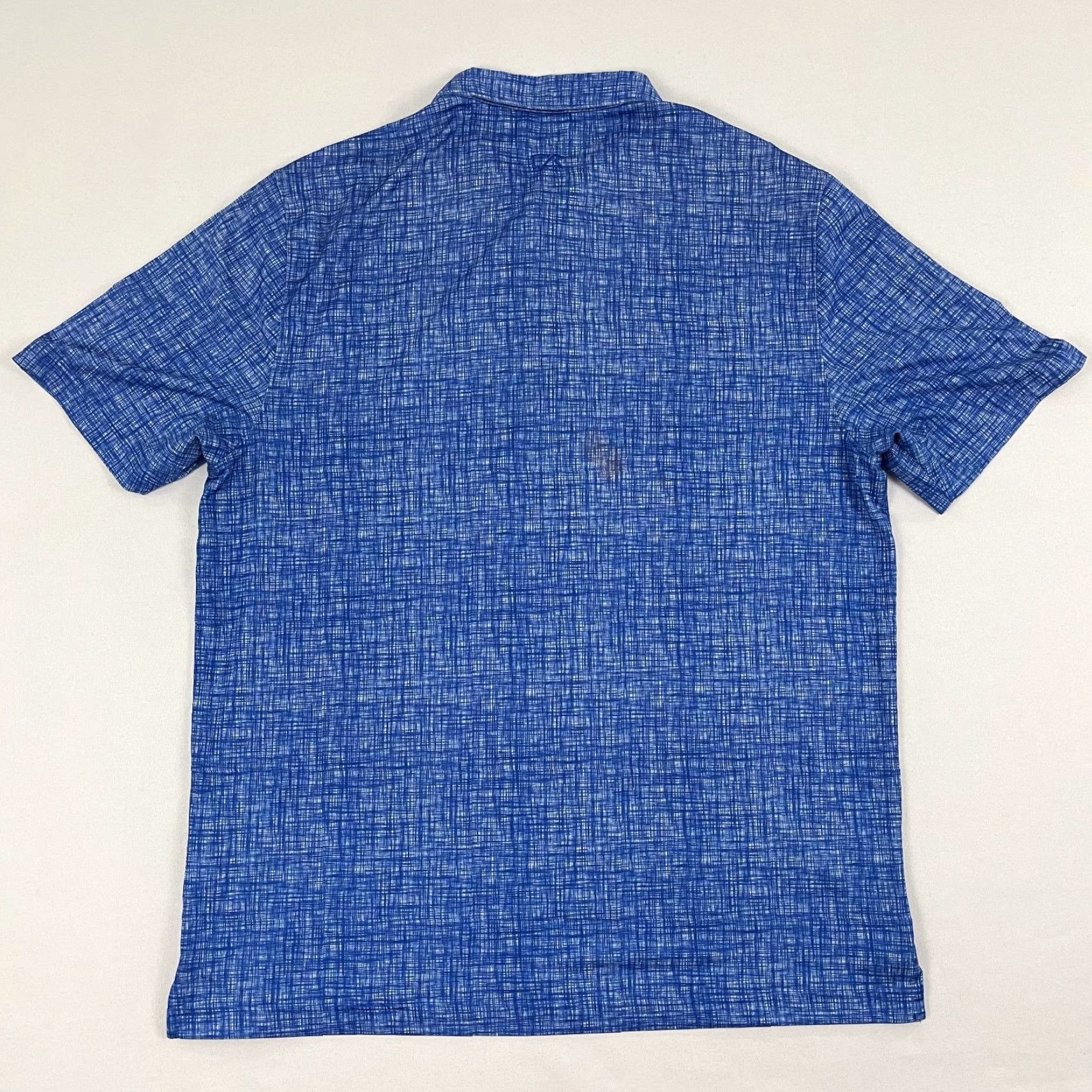 Cutter & Buck Dupont Country Club Golf Polo Shirt Men XL Blue Performance Stretch Preppy Sport Size US XL / EU 56 / 4 - 7 Thumbnail