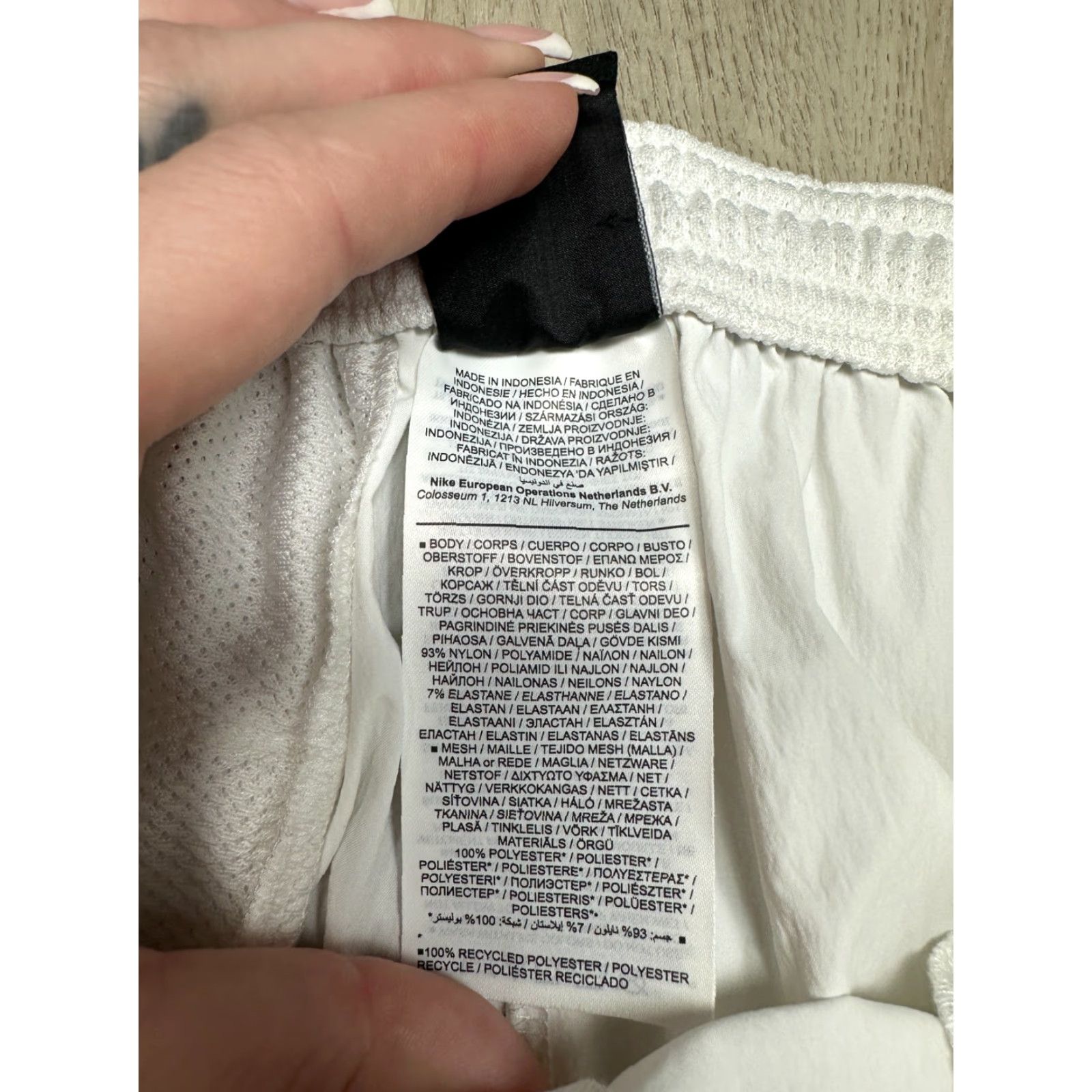 Nike Nike England Mens Nylon Track Pants Nike England Track Pants Mens S White Nylon Stadium Activewear Size US 29 - 6 Thumbnail