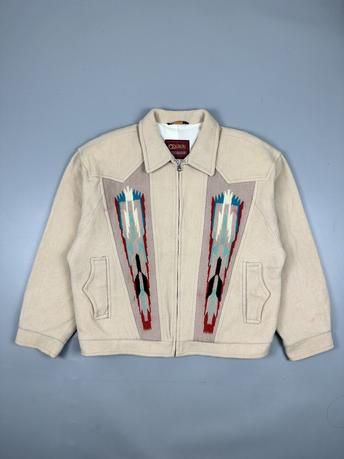 Vintage Vintage Golden Collection Pioneerwear Chimayo Jacket Size US L / EU 52-54 / 3 - 1 Thumbnail