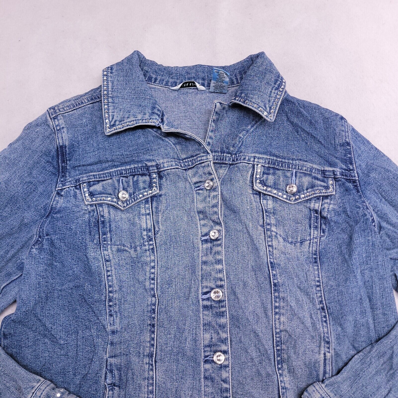 Laura ashley denim jacket hot sale