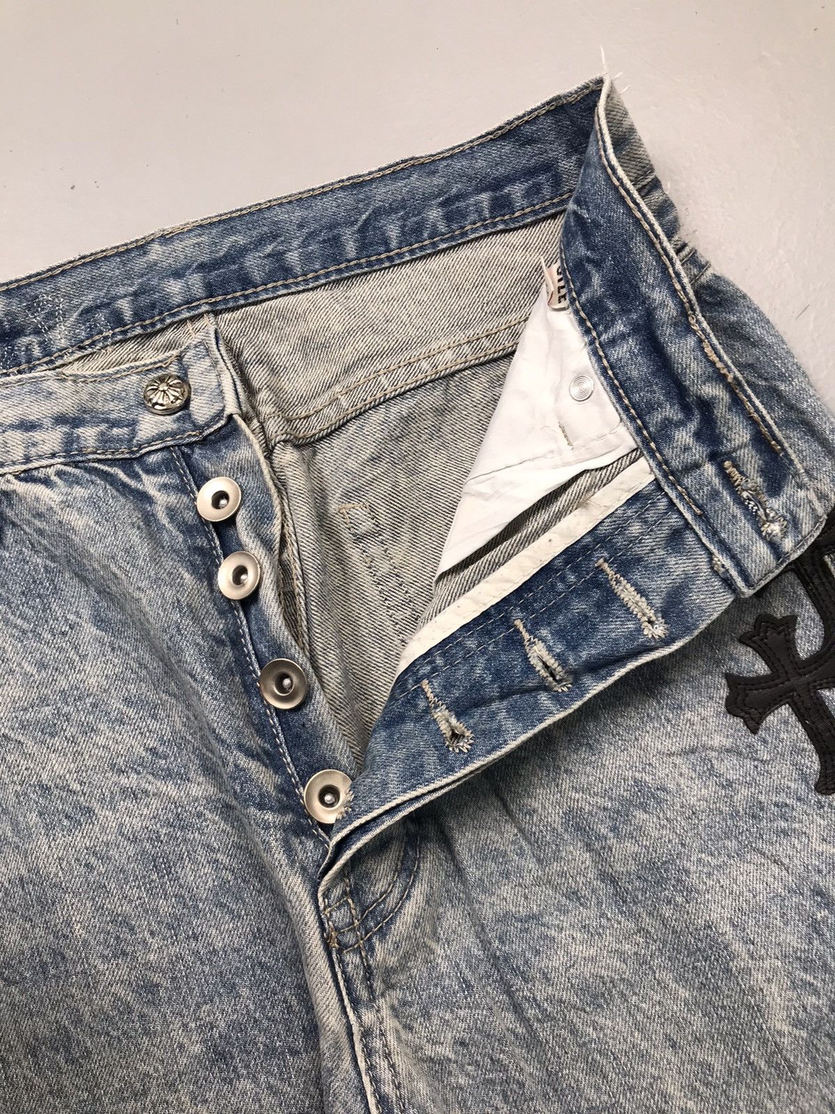 JNCO Vintage Y2k embroidered denim Size 28" / US 6 / IT 42 - 6 Thumbnail