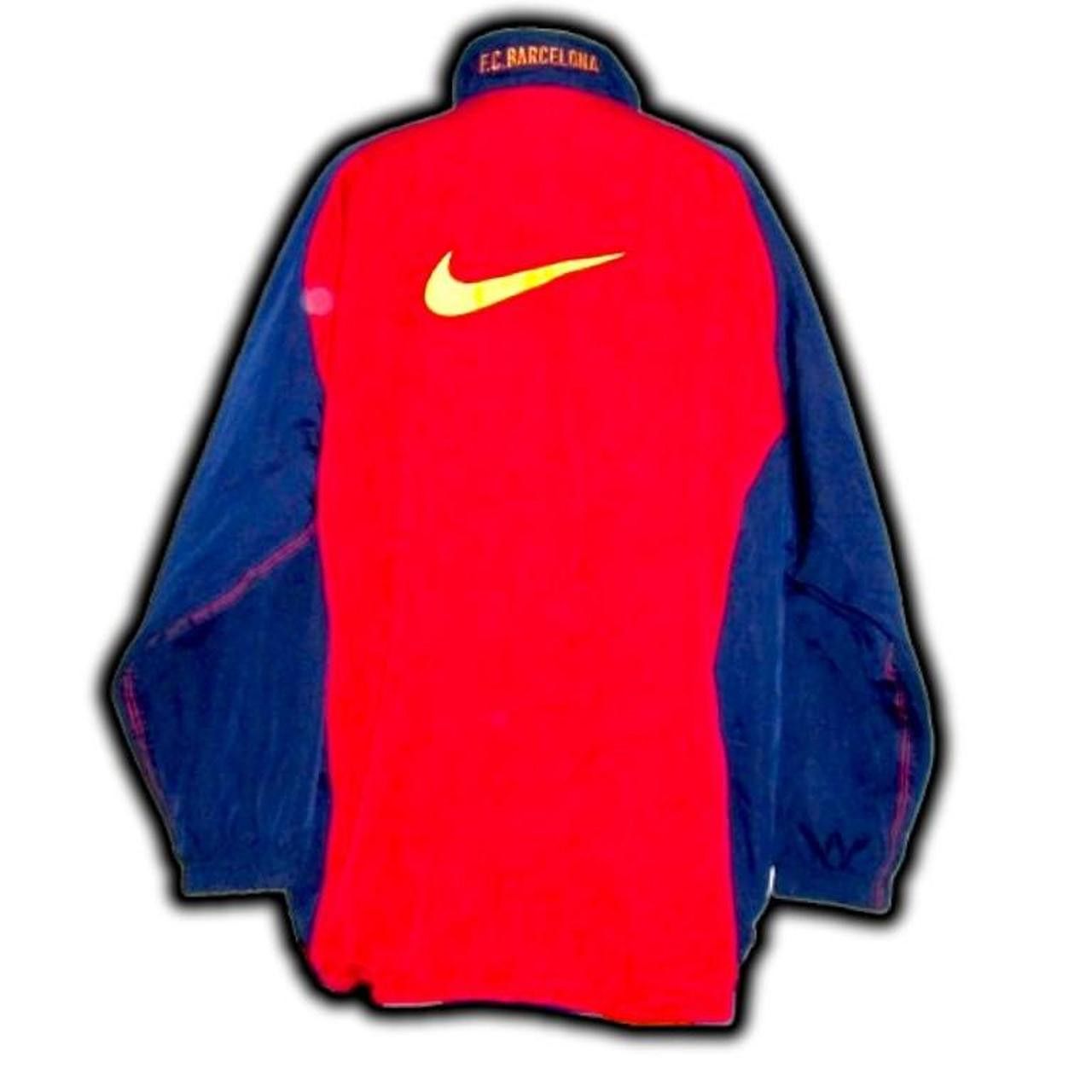 Nike Fc Barcelona 1998 1999 2000 Away Third Jacket Shirt Jersey Size US XL / EU 56 / 4 - 2 Thumbnail