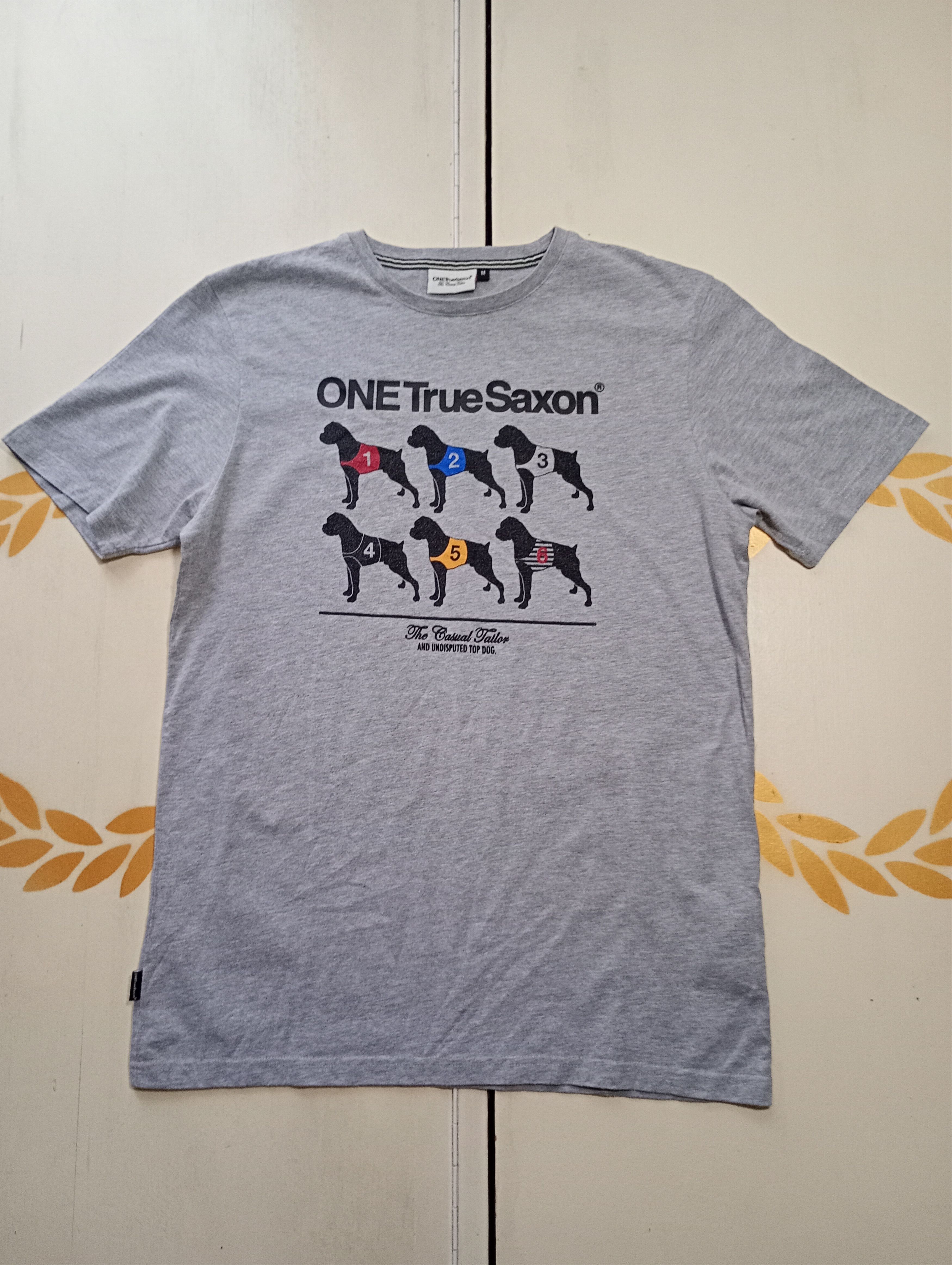 Vintage One True Saxon T-Shirt Size US M / EU 48-50 / 2 - 1 Thumbnail