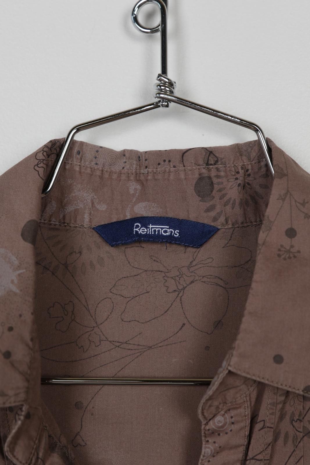 Coldwater Creek 00's Reitmans Floral Long Sleeve Button-Up Size L / US 10 / IT 46 - 5 Thumbnail