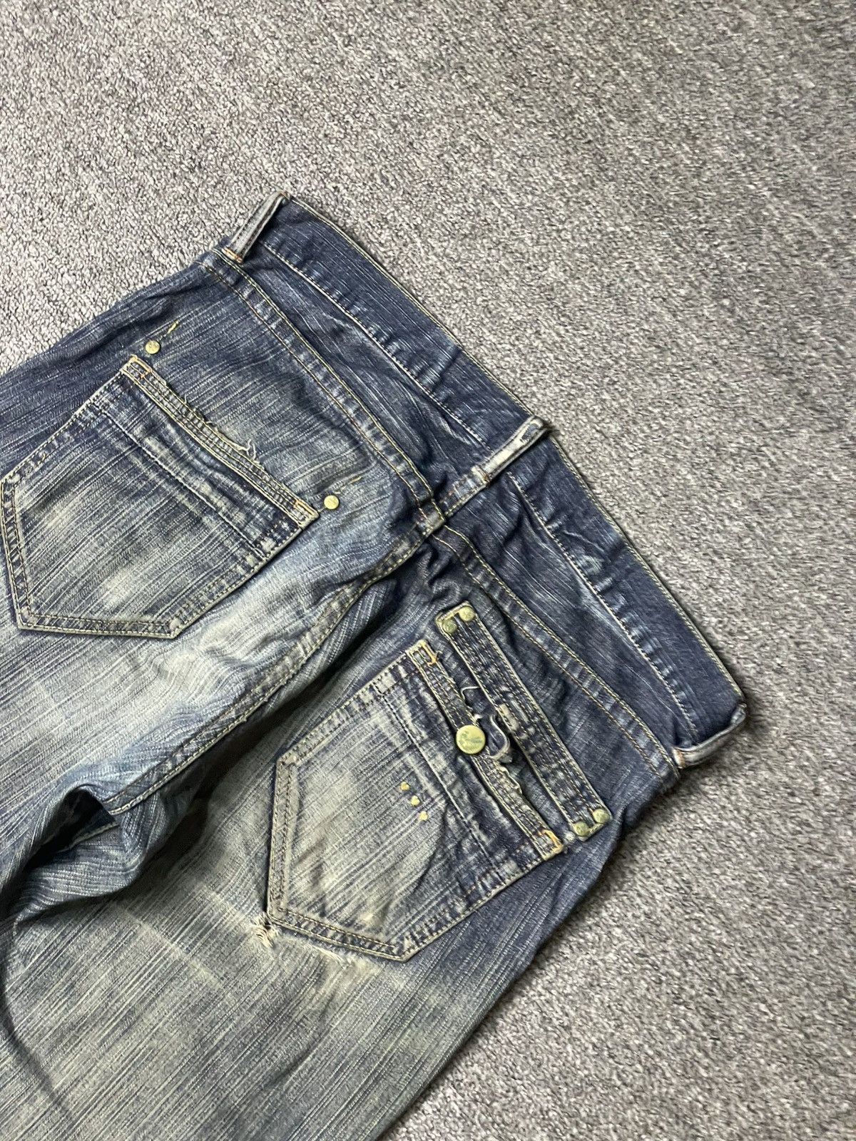 Japanese Brand × Vintage OBEDI Japanese Brand Straight Cut Jeans (112) Size US 32 / EU 48 - 15 Thumbnail