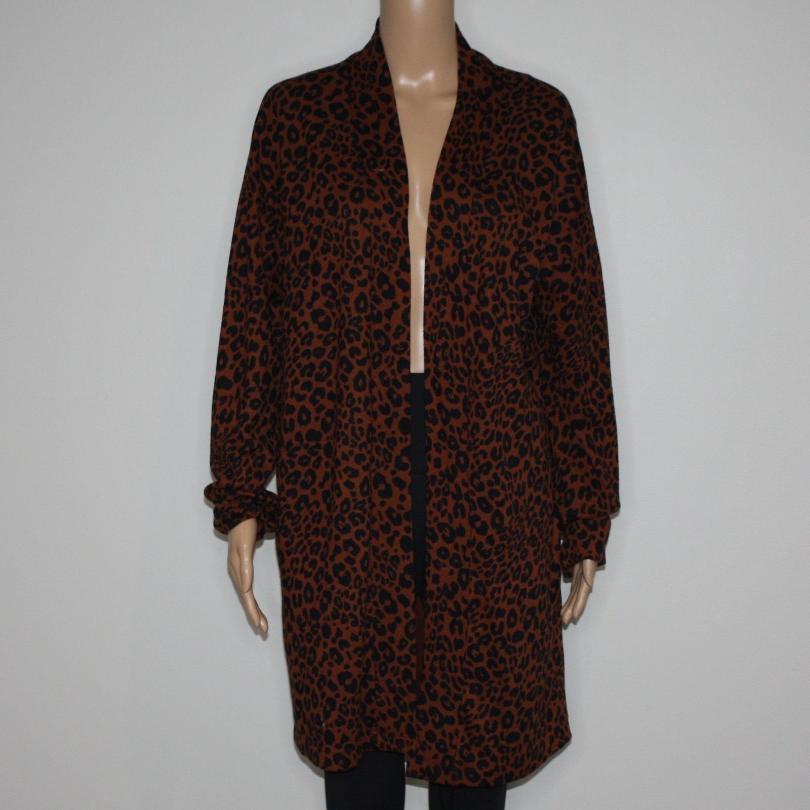 Sanctuary Lenox Leopard Print Open Cardigan Sweater in size XL Size XL / US 12-14 / IT 48-50 - 7 Thumbnail